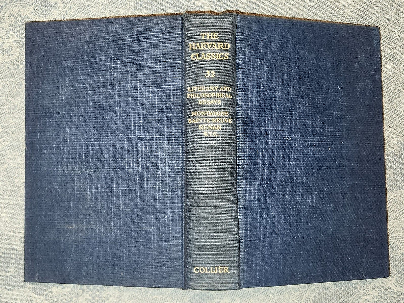 Literary and Philosophical Essays: The Harvard Classics Vol 32. P.F Collier 1910