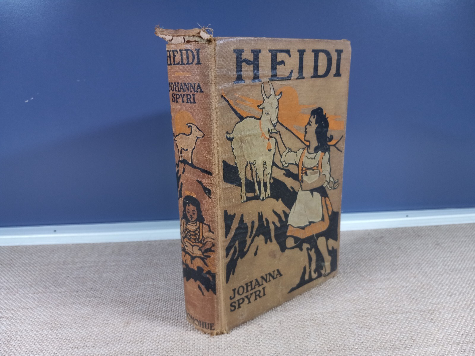 Heidi by Johanna Spyri, Hardcover, M.A. Donahue & Co. HC