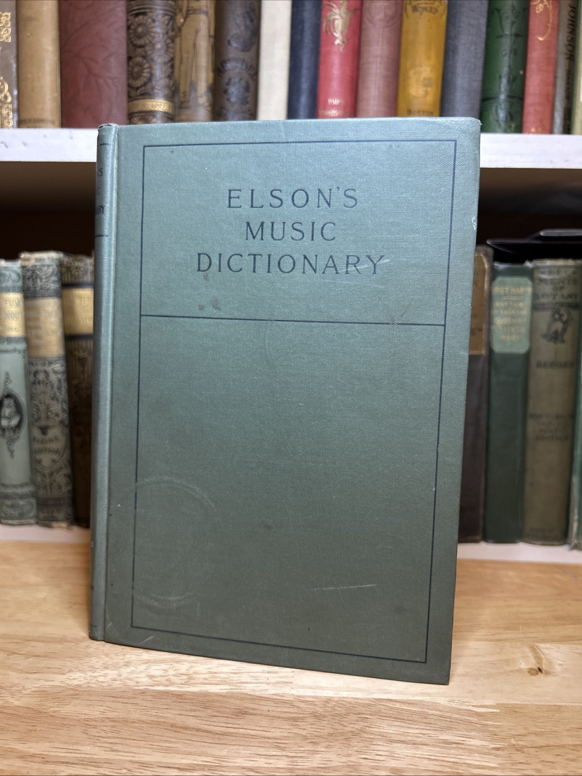 Elson’s Music Dictionary By Louis C. Elson 1933 Edition HC Vintage