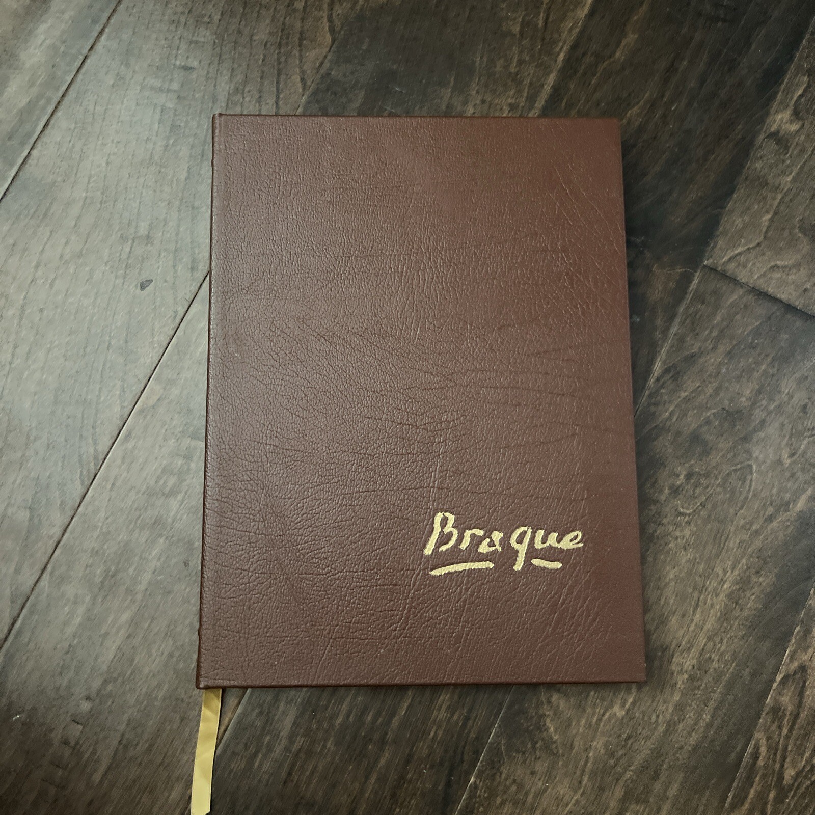 EASTON PRESS – (Georges) Braque by Raymond Cogniat 1984 Leather Bound VERY GOOD