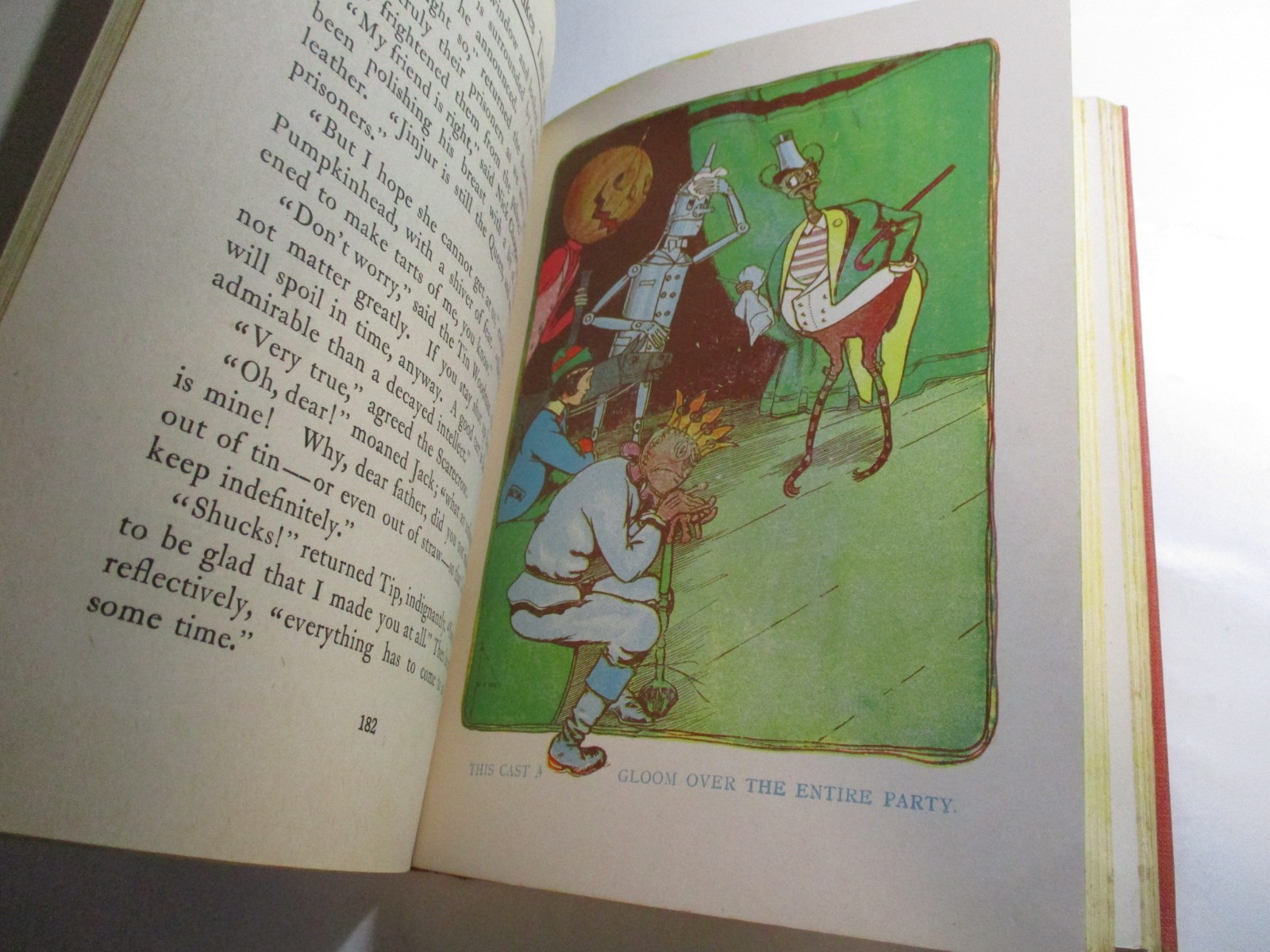 The Land of Oz, L Frank Baum, Reilly & Britton, 12 Color Plates, 1914 Edition