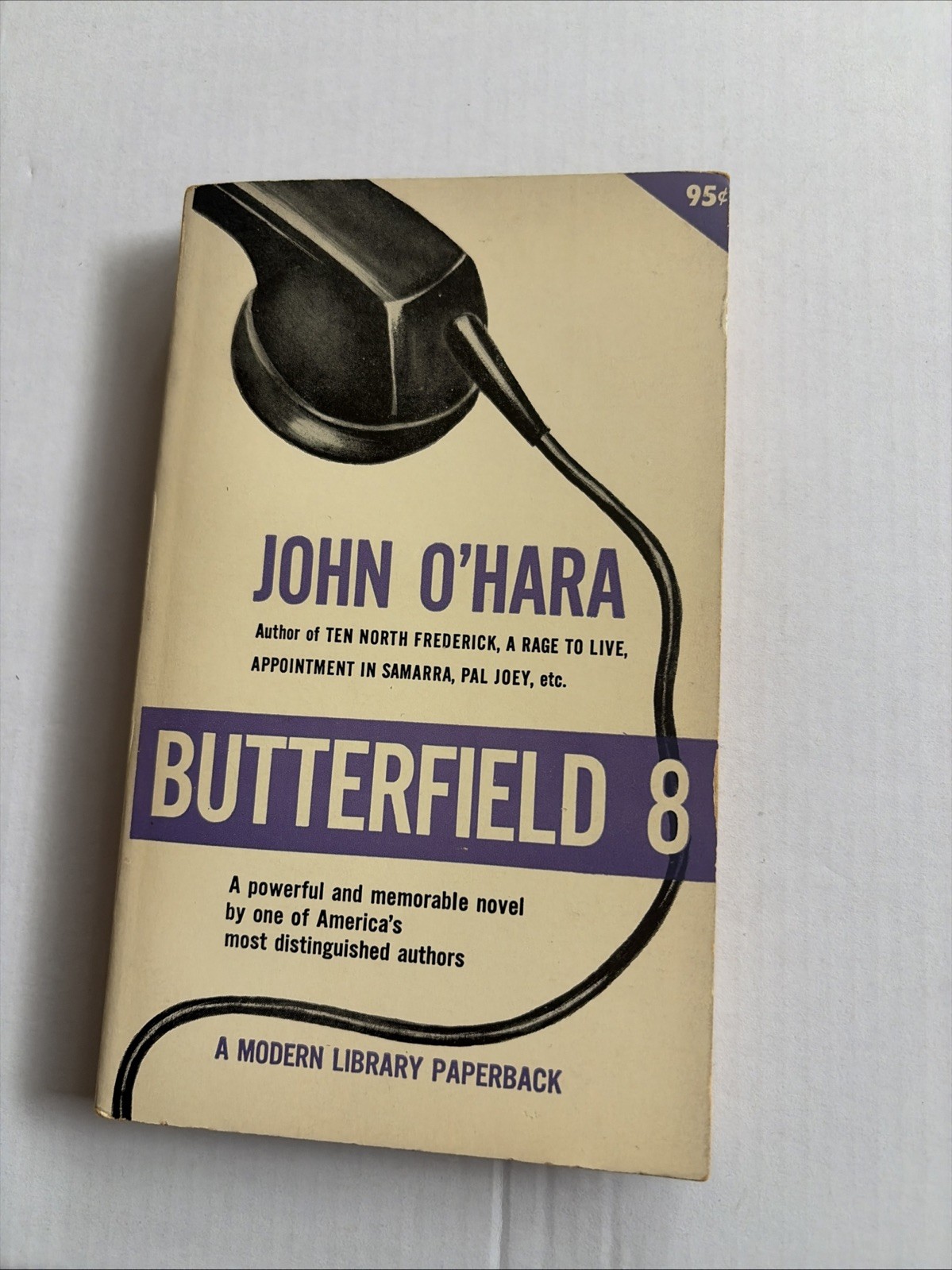 Butterfield 8-by John O’Hara-PB,-Copyright 1935-Vintage Books Of Random House