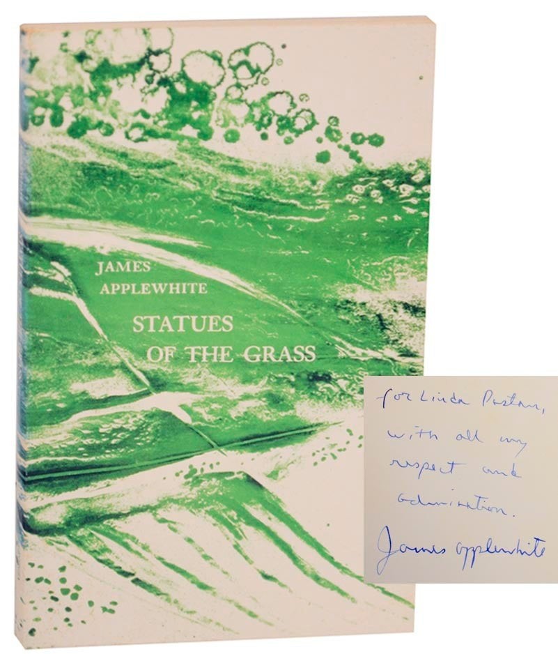 James APPLEWHITE / STATUES OF THE GRASS Signed First Edition 1975 #154959
