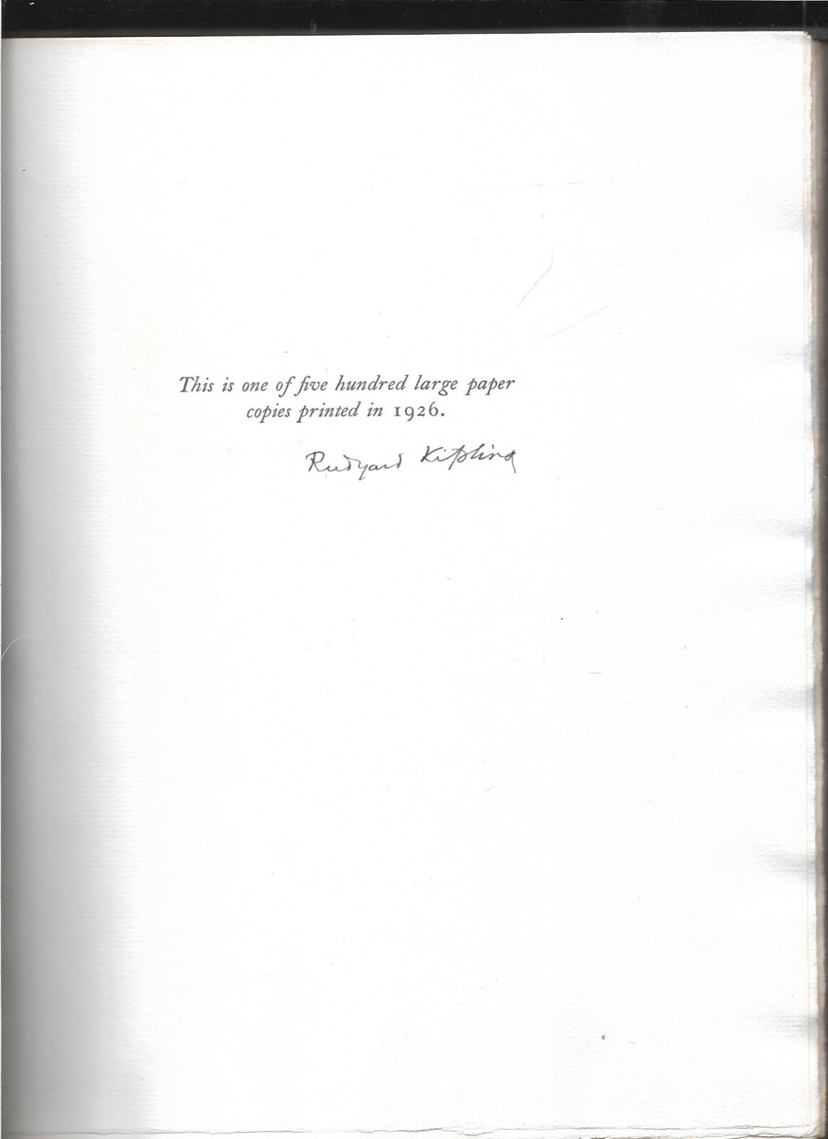 SIGNED FIRST EDITION Rudyard Kipling Sea and Sussex Nobel Prize Preferred Edition