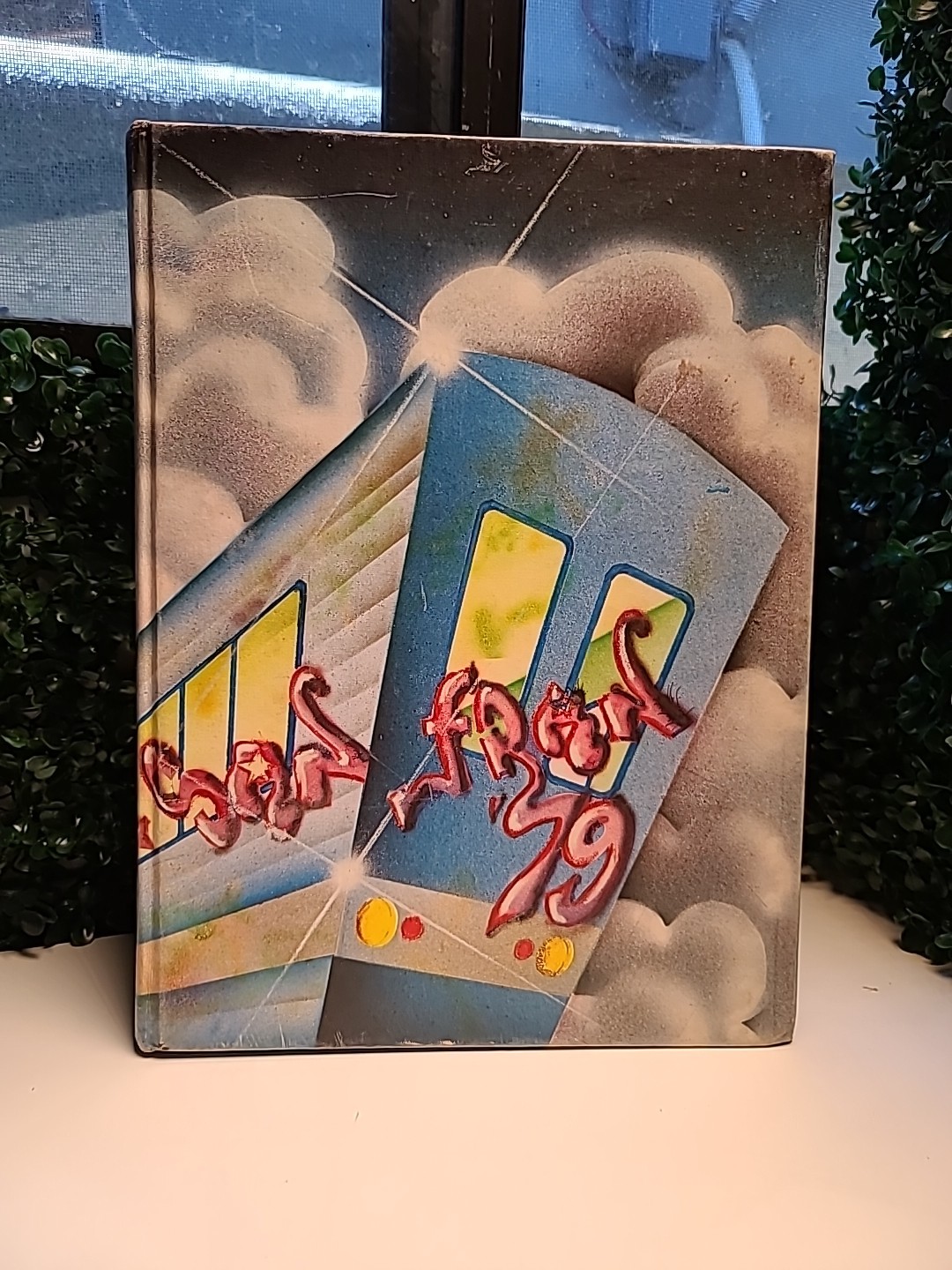Original School Yearbook ‘79” – Retro Vintage Graffiti Style – Year