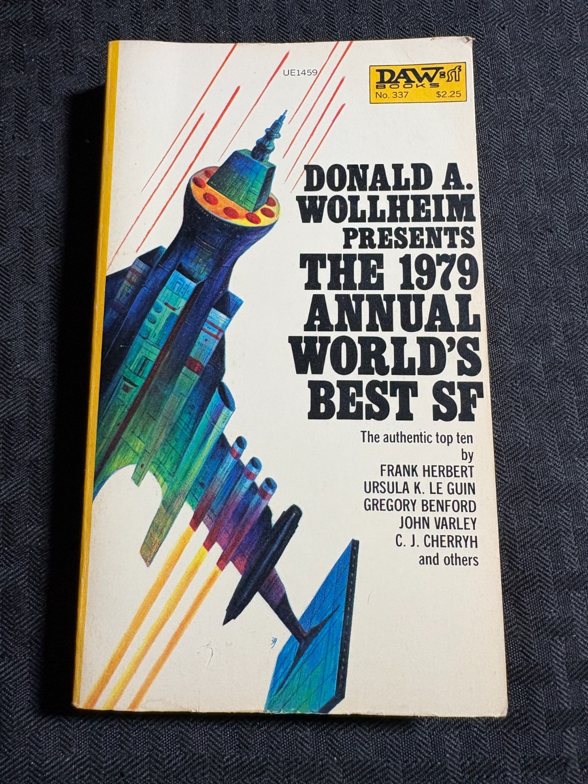 THE 1979 ANNUAL WORLD’S BEST SF Anthology FN- 5.5 1st Daw 337 Paperback