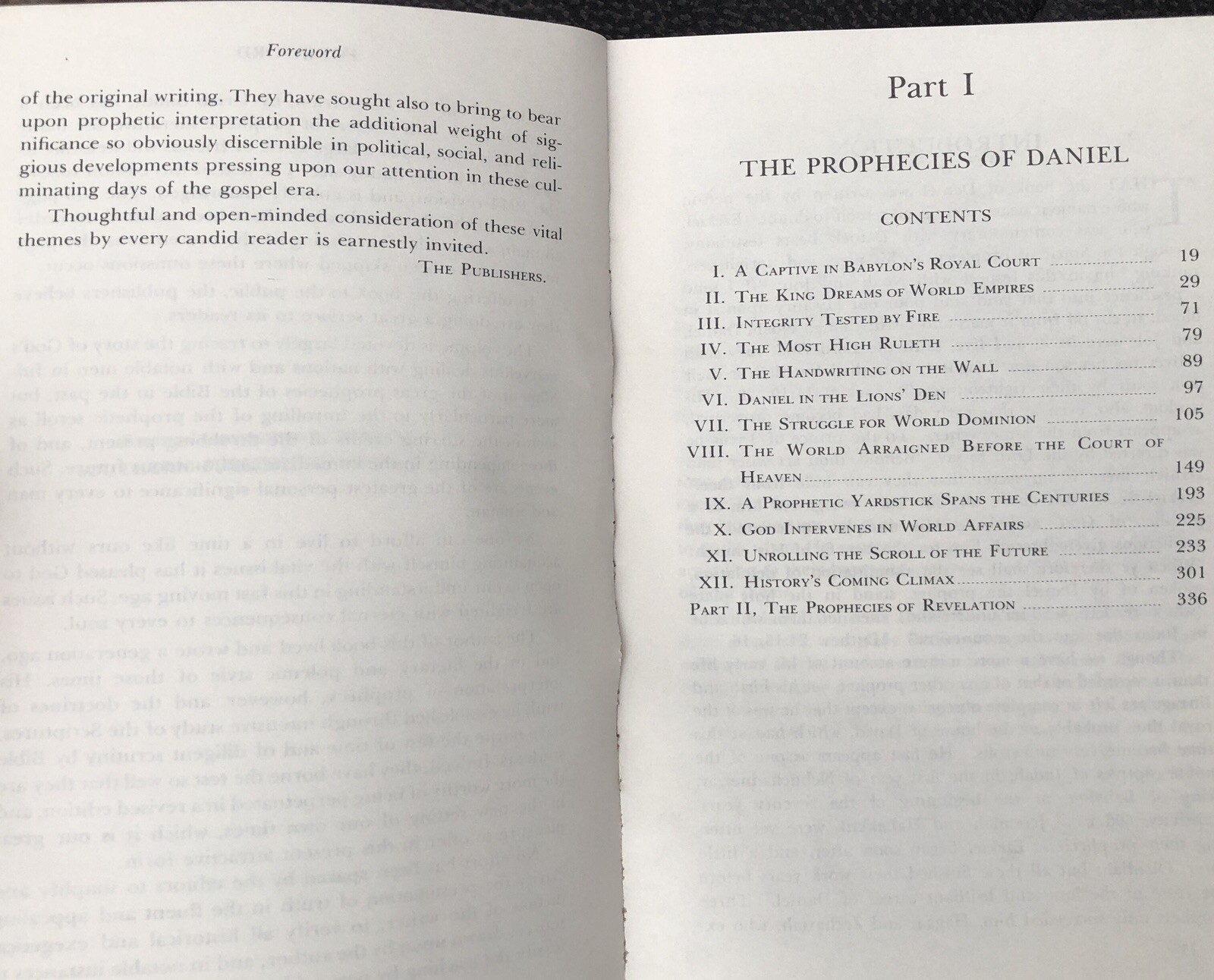 Daniel and the Revelation by Uriah Smith 1944 Revision Review and Herald SDA PB