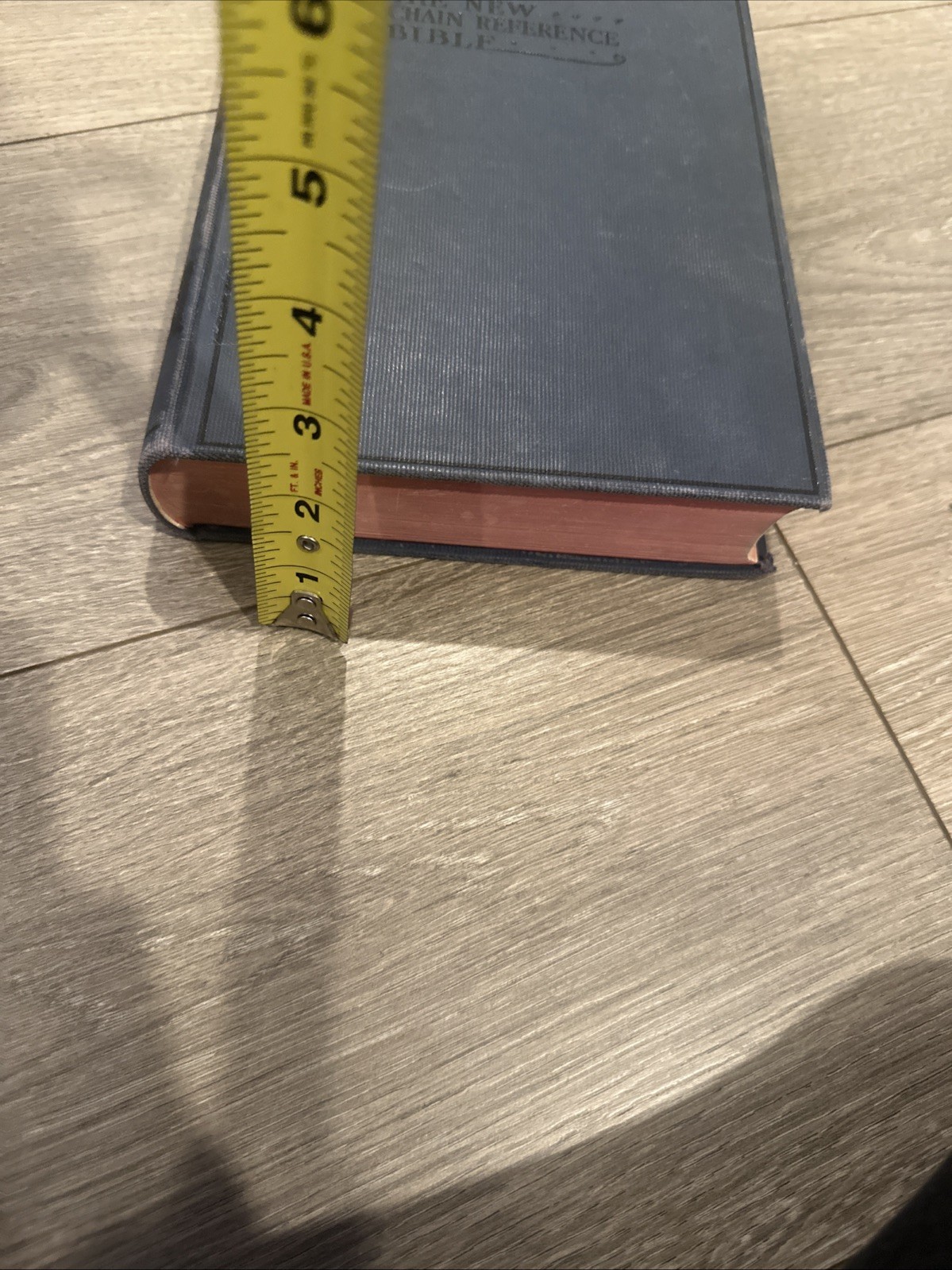 The New Chain Reference Bible Thompson 1957 Third Improved Edition Hardback ExL