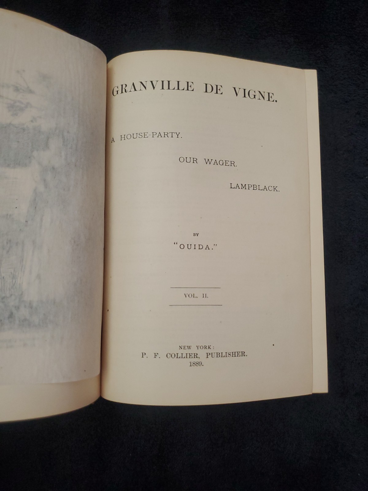 Under Two Flags, Granville De Vigne Ouida Volume 1 & 2