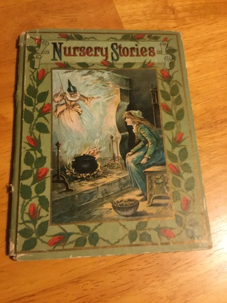 RARE! Rosebud Series Nursery Stories With Color Plates 1906