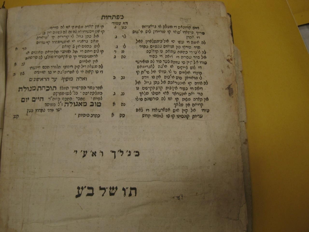 1822 Livorno MEAM LOEZ VAYIKRA IN LADINO complete copy ??? ?????? ????? ??? ???