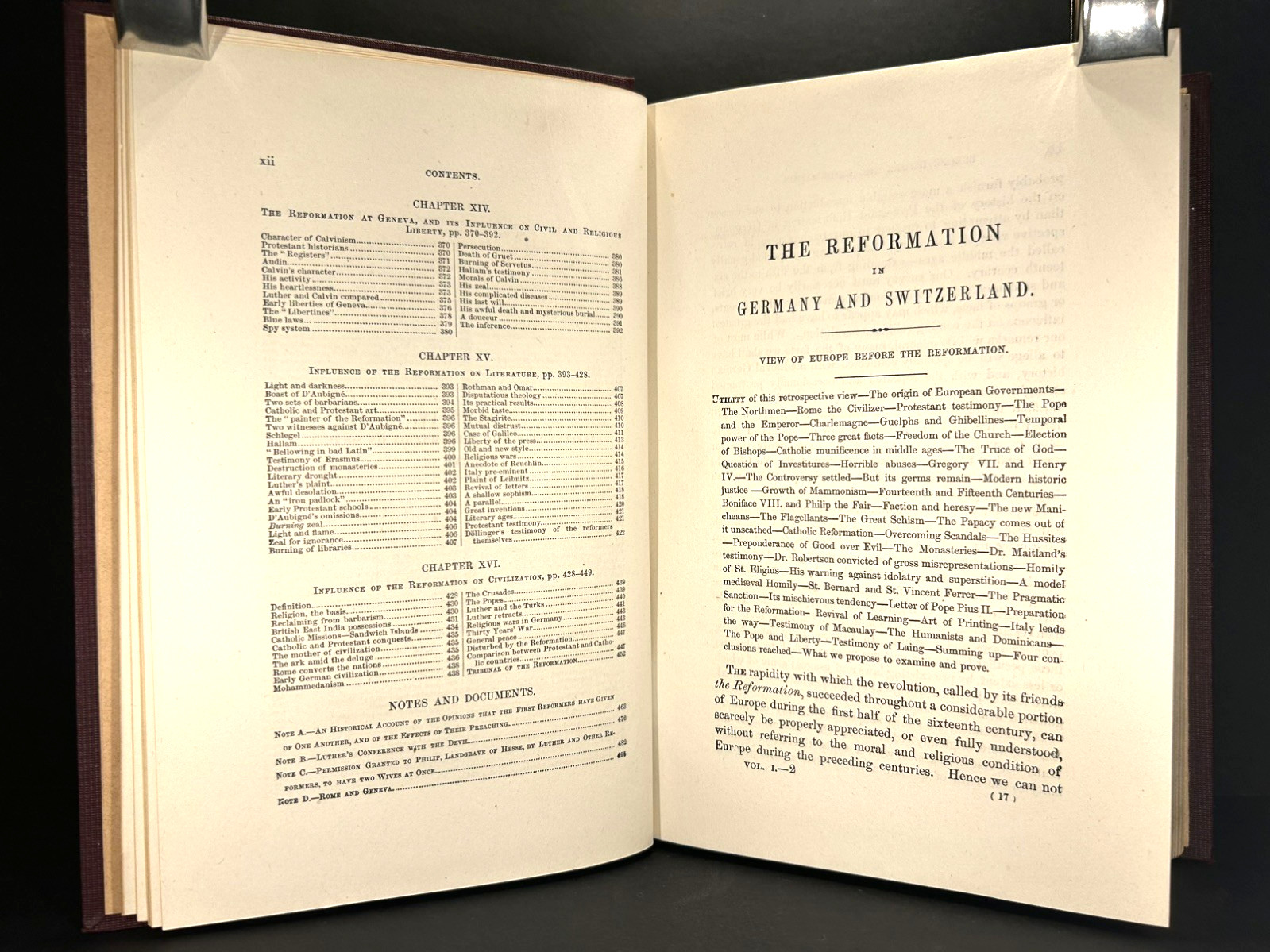 PROTESTANT REFORMATION Christianity RELIGION Church History FINE BINDING 1875