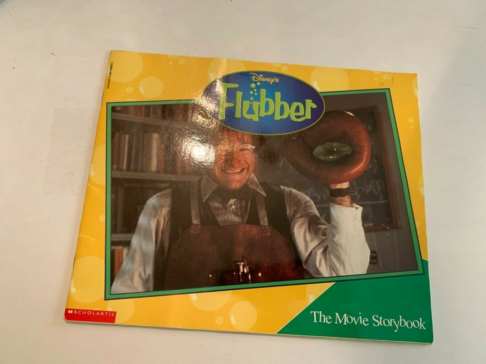 1997 Disney’s Flubber The Movie Storybook Scholastic Softcover