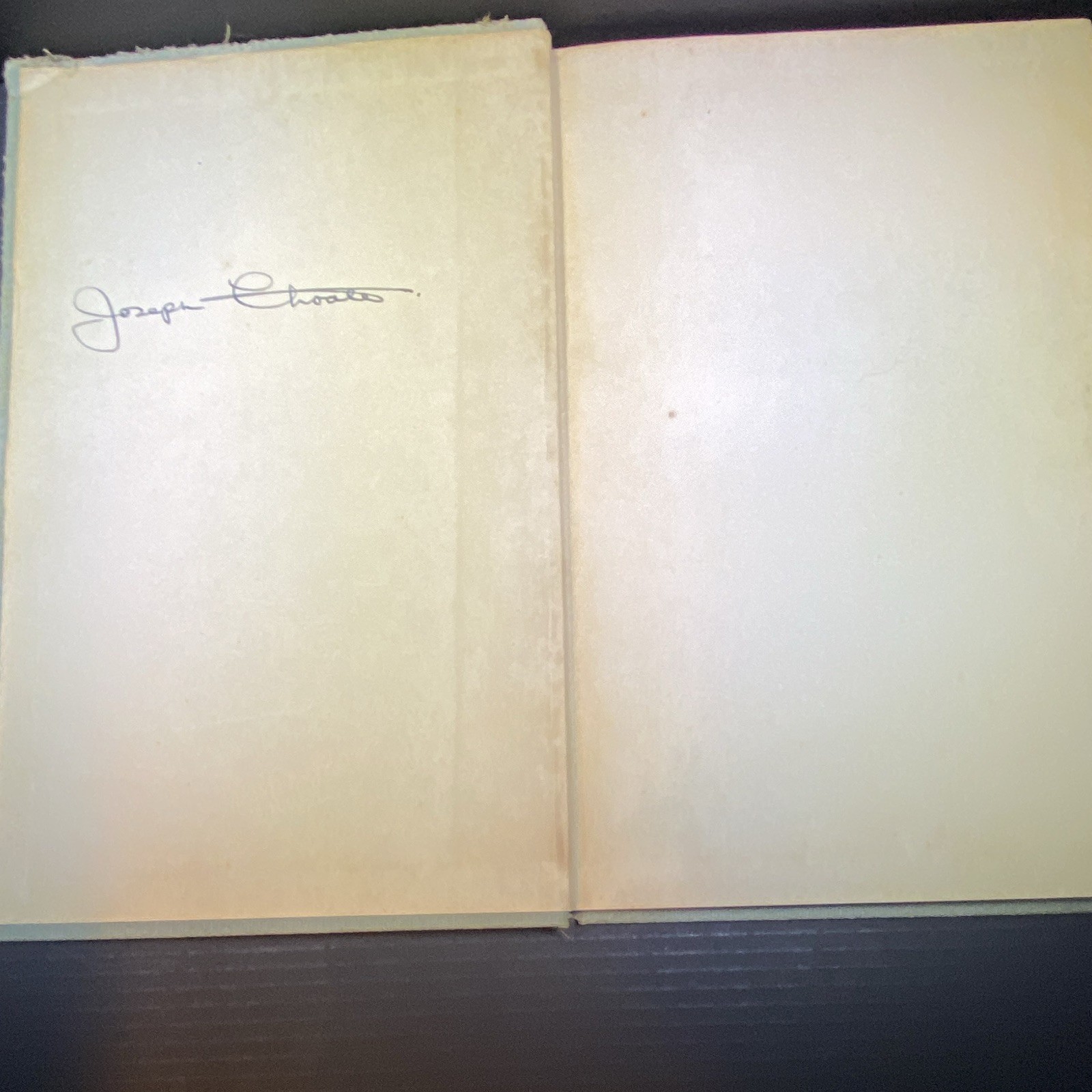 Joseph Choate Qualifying for Destiny Signed Hardcover Writers Club Press