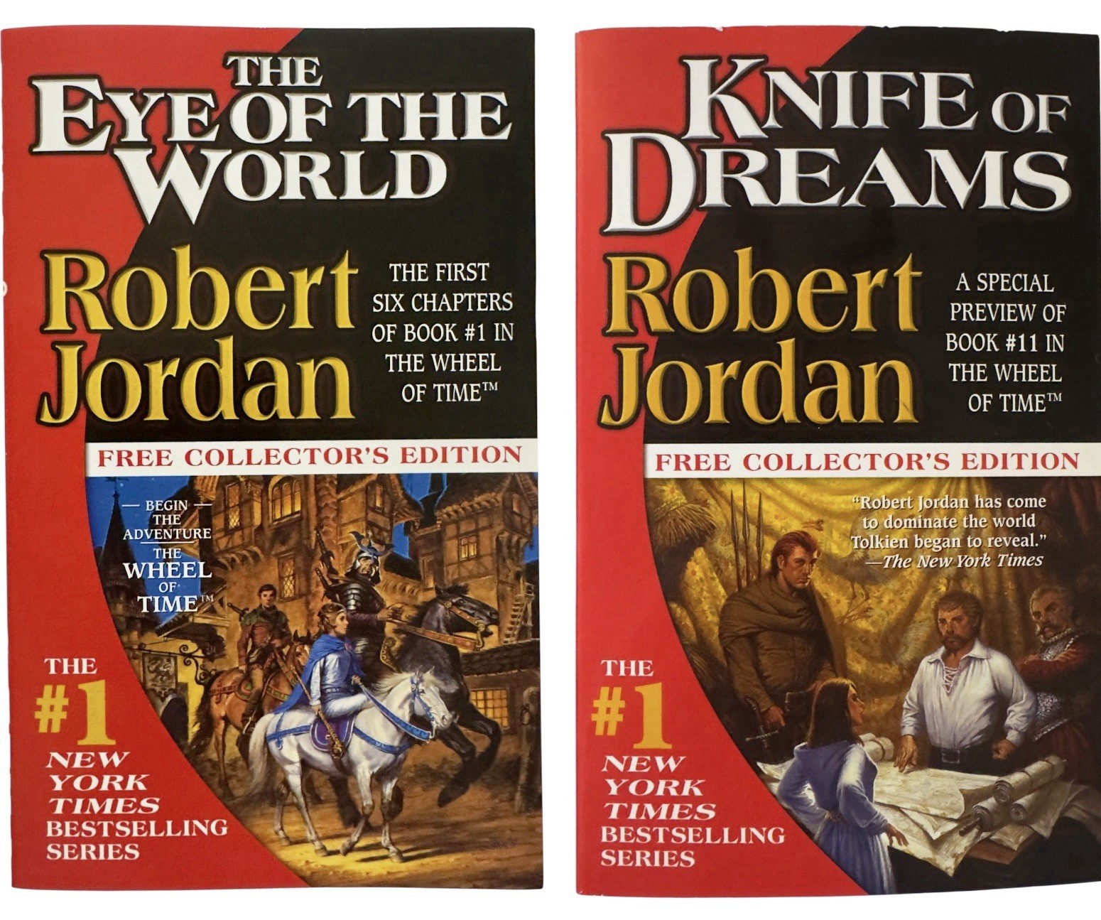 Wheel Of Time 2005 Free Promotional Book Robert Jordan Double Cover UNREAD RARE