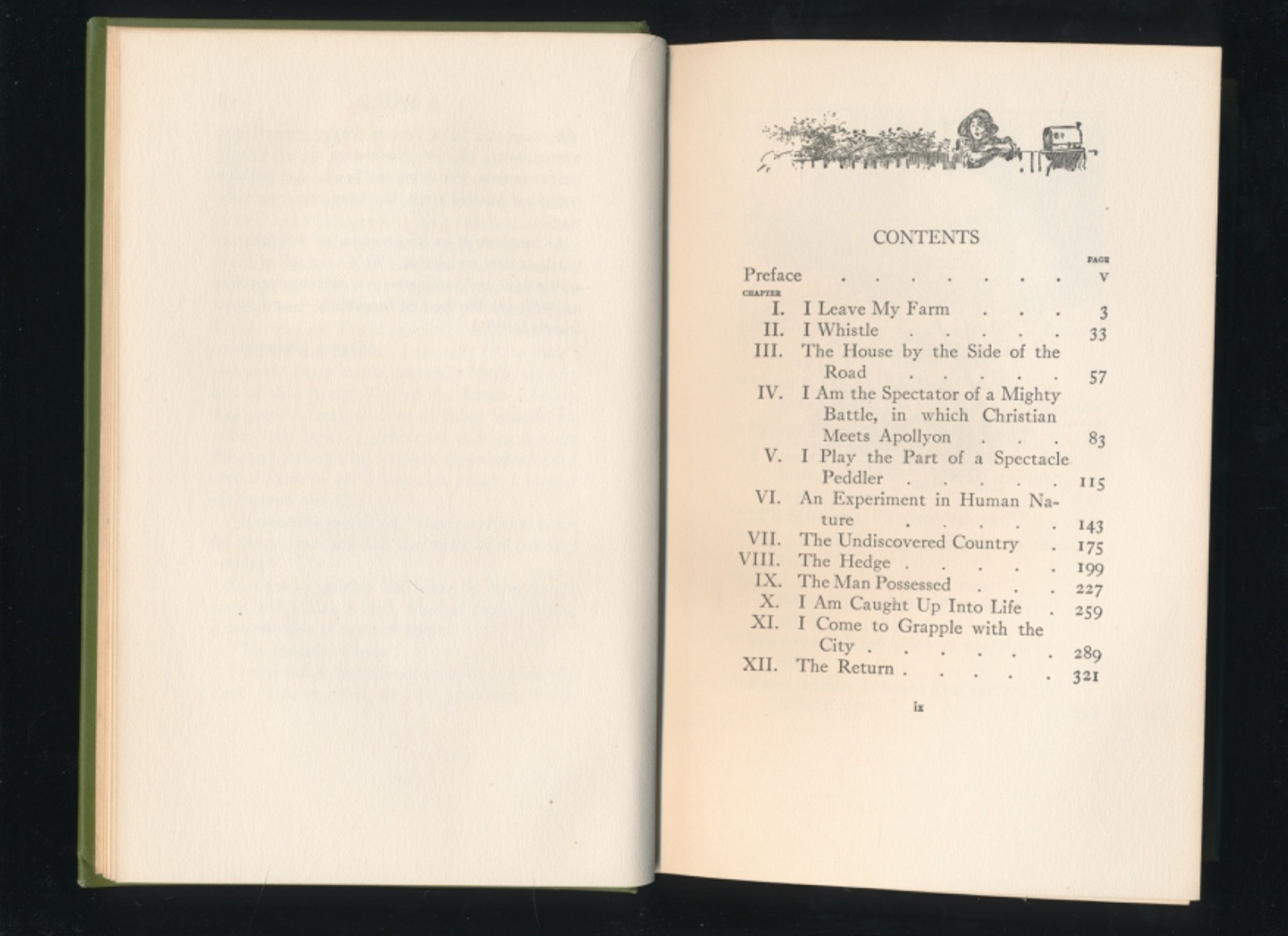 Friendly Road David Grayson 1915 Doubleday Page Co Hardcover Illustrated Fogarty