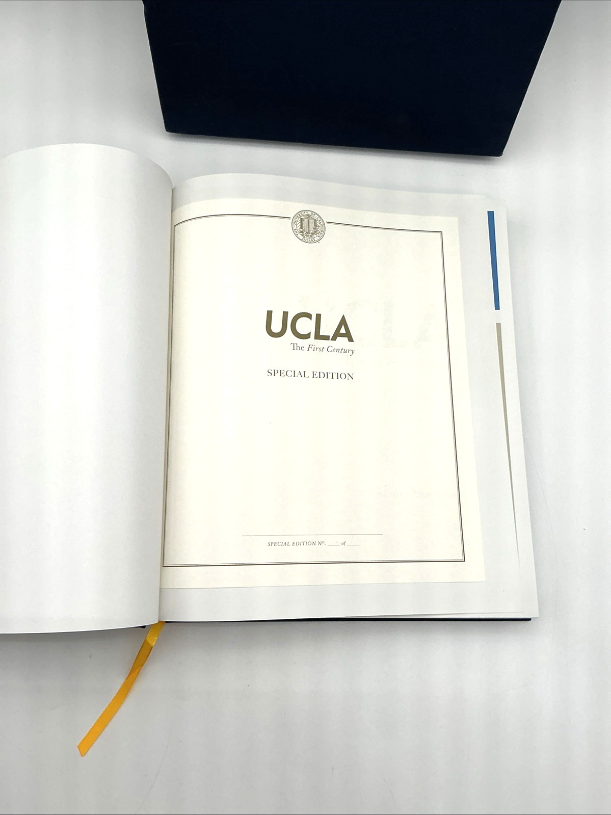 UCLA The First Century Special Edition 2011 Hardcover Book with Slipcase