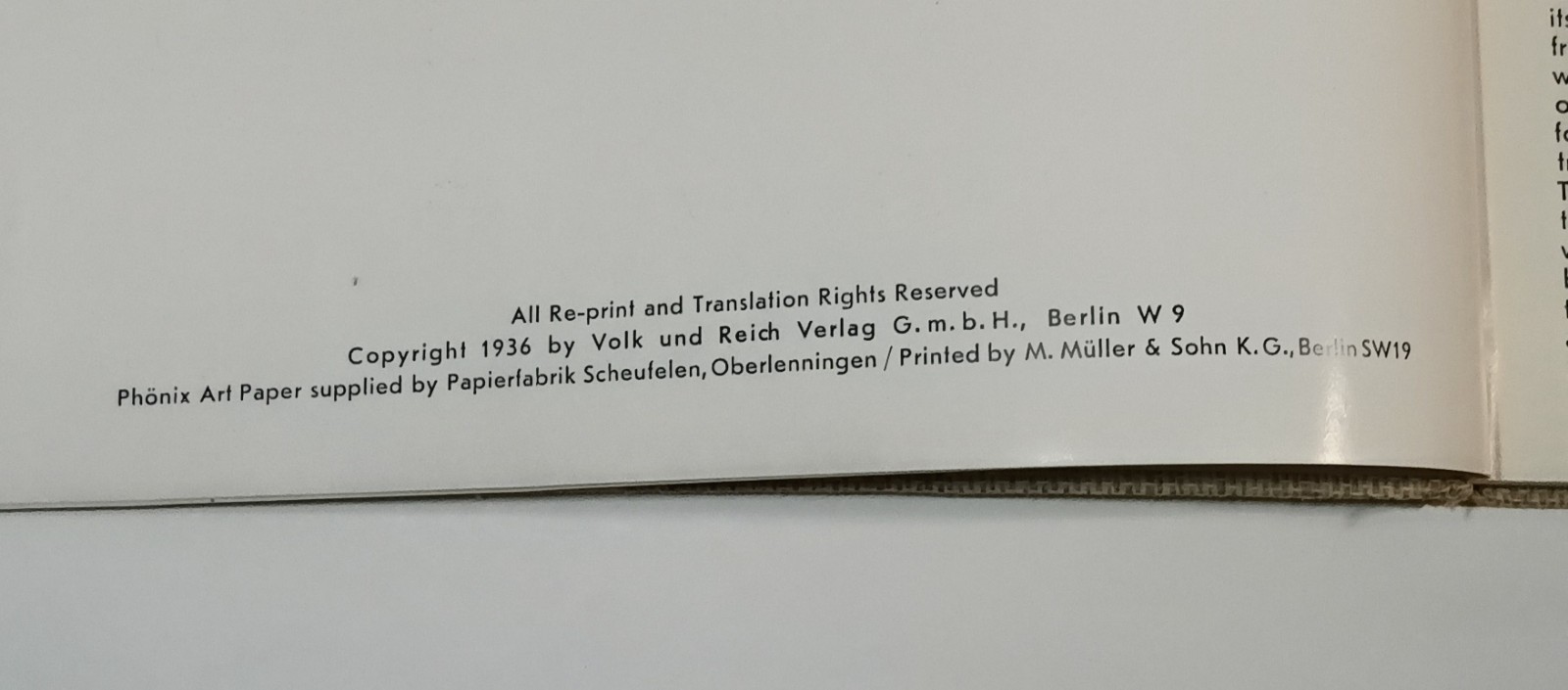 Germany – The Olympic Year 1936 1st Edition Hardcover Book