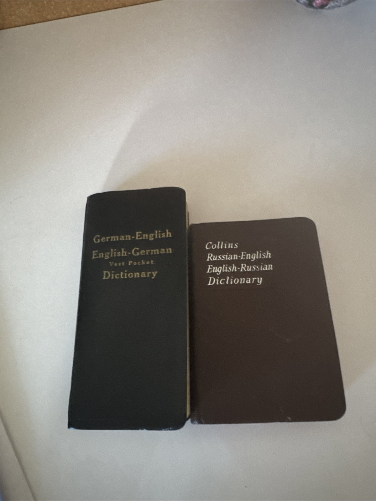 2 Russian-English English-german Dictionary, Waldemar Schapiro,