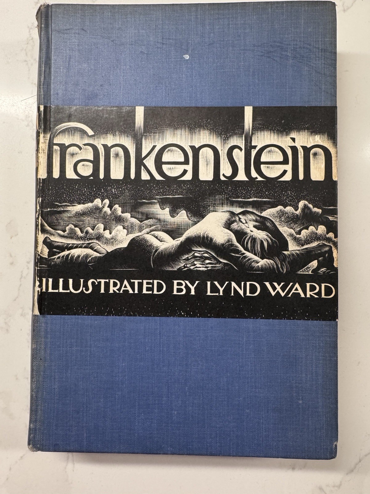 Rare 1934 Frankenstein Modern Prometheus By Shelley Engraved By Ward