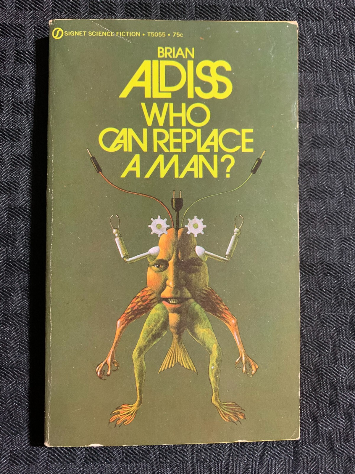 1967 WHO CAN REPLACE A MAN? by Brian Aldiss VG/FN 5.0 1st Signet T5055 Paperback