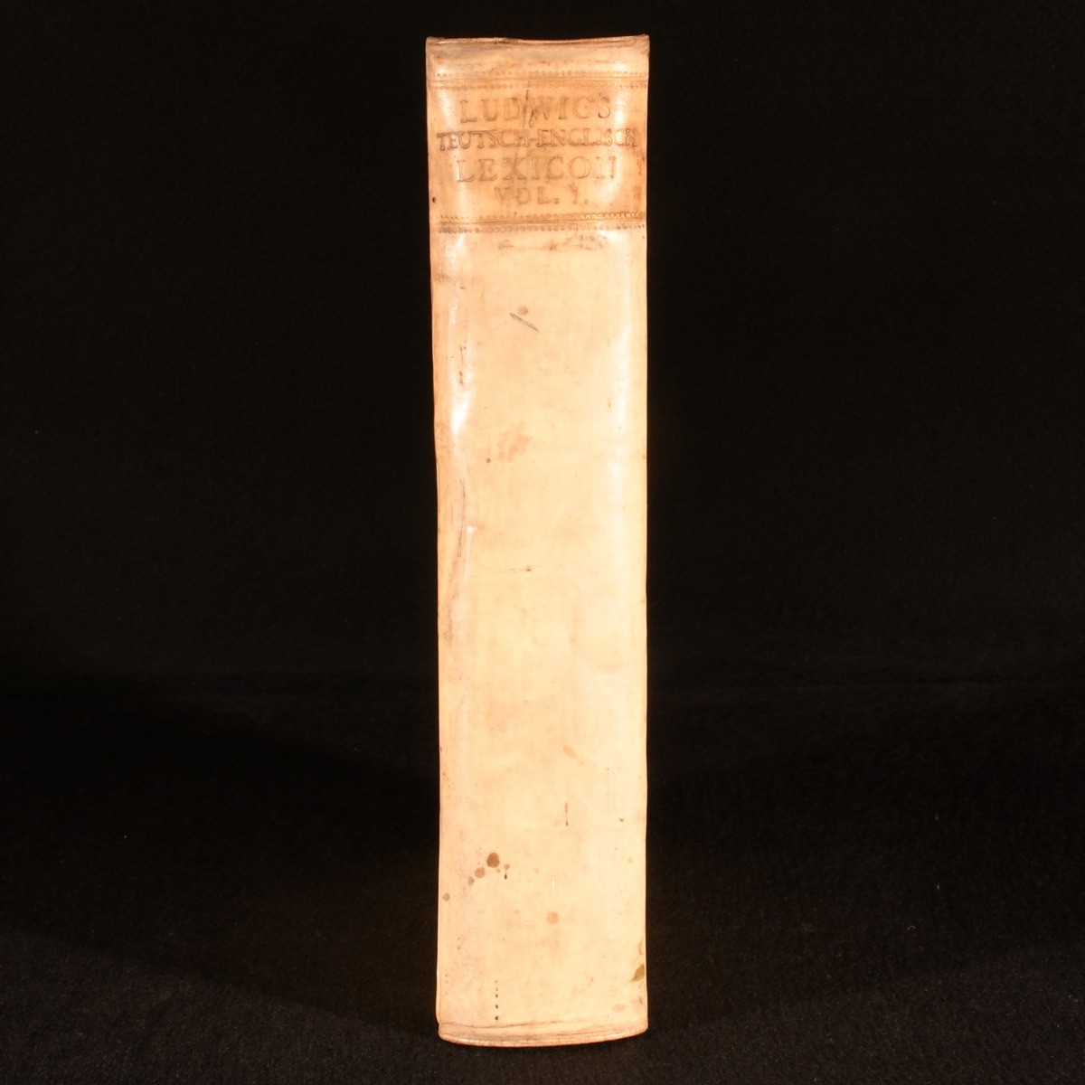 1736 A Dictionary English German and French Christian Ludwig Second Edition S…
