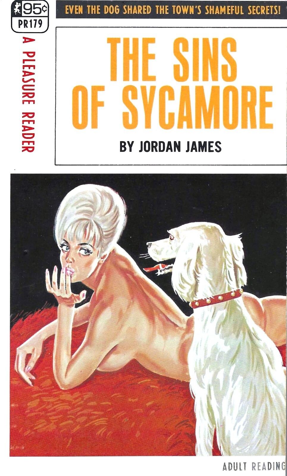 ‚The Sins of Sycamore‘ by Jordan James Very Fine PBO GC 1968 Phenix Pubs. PR179