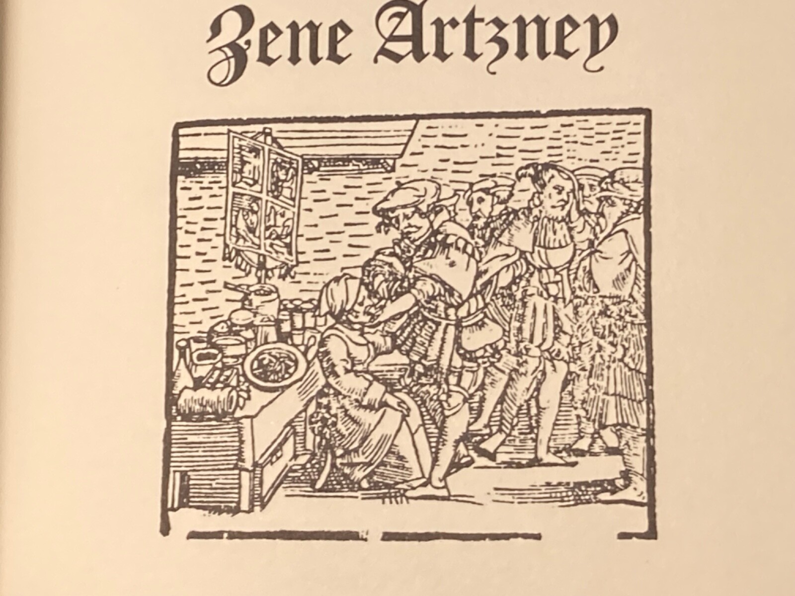 Dentistry Classics – Zene Artzney – luxury bound Facsimile of 1530 1st Edition!