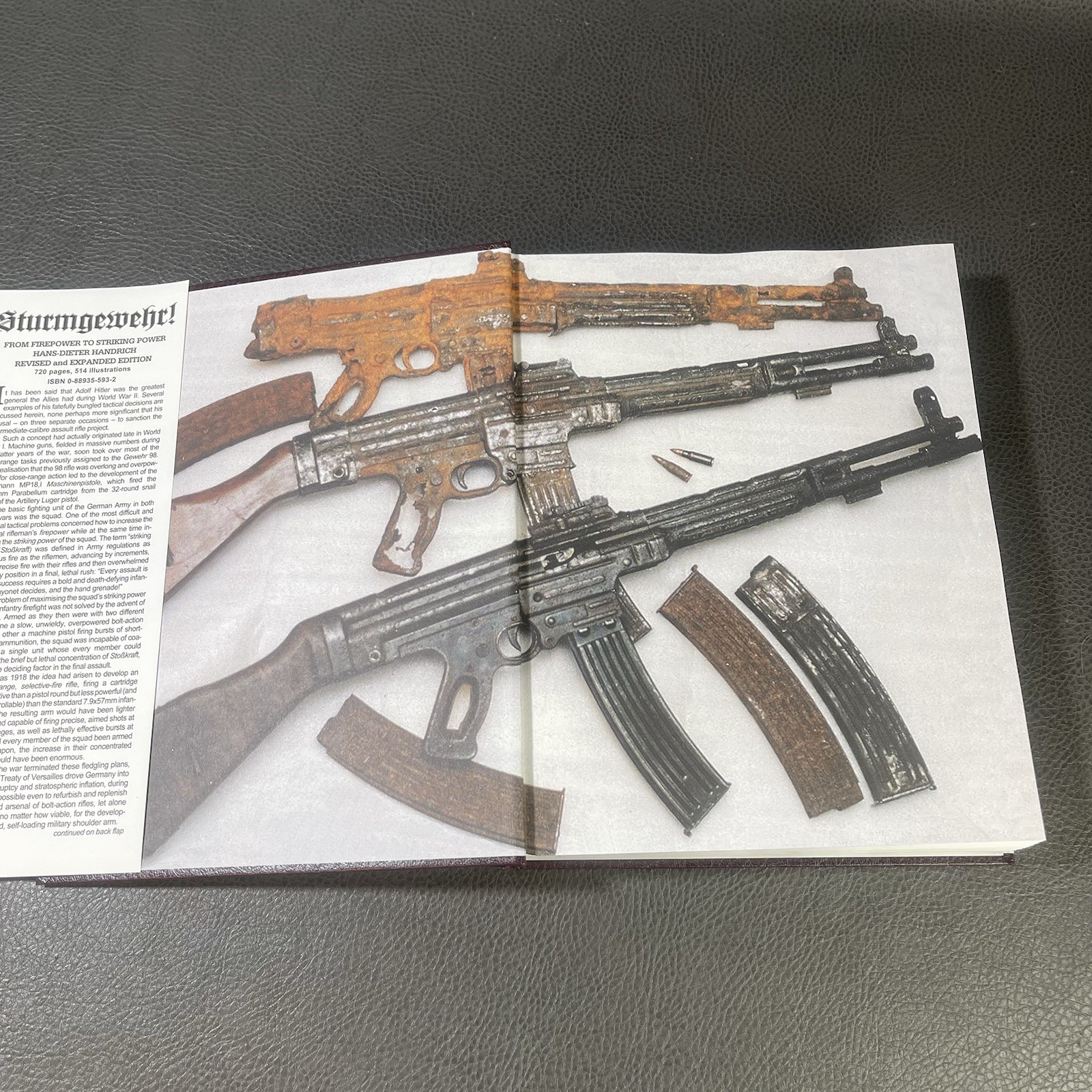 Hans Dieter Handrich Revised & Expanded 2017 Sturmgerwehr MP44 Assault Rifle