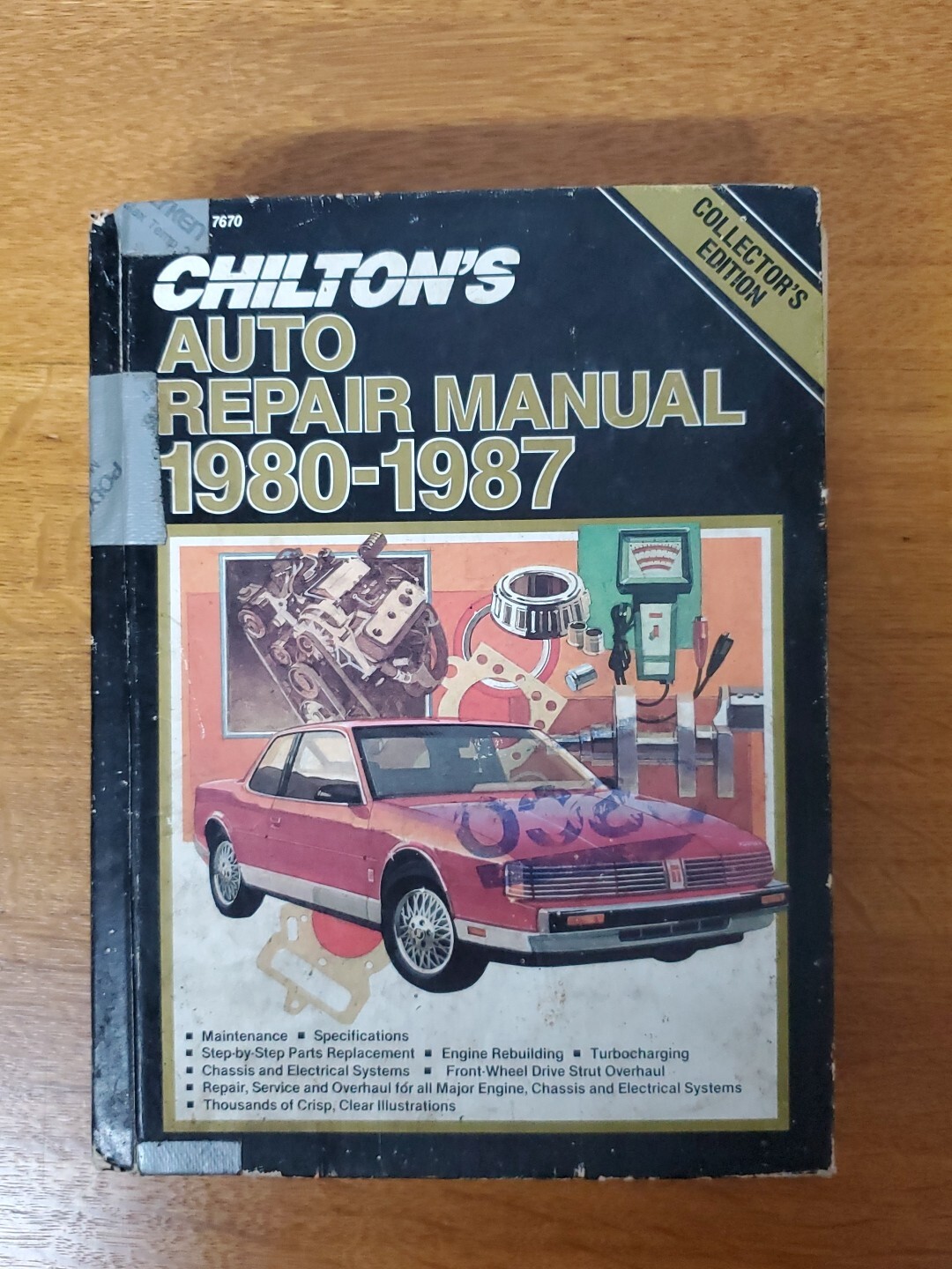 Chilton’s Auto Car Repair Manual 1980-1987 Collector’s Edition 7670