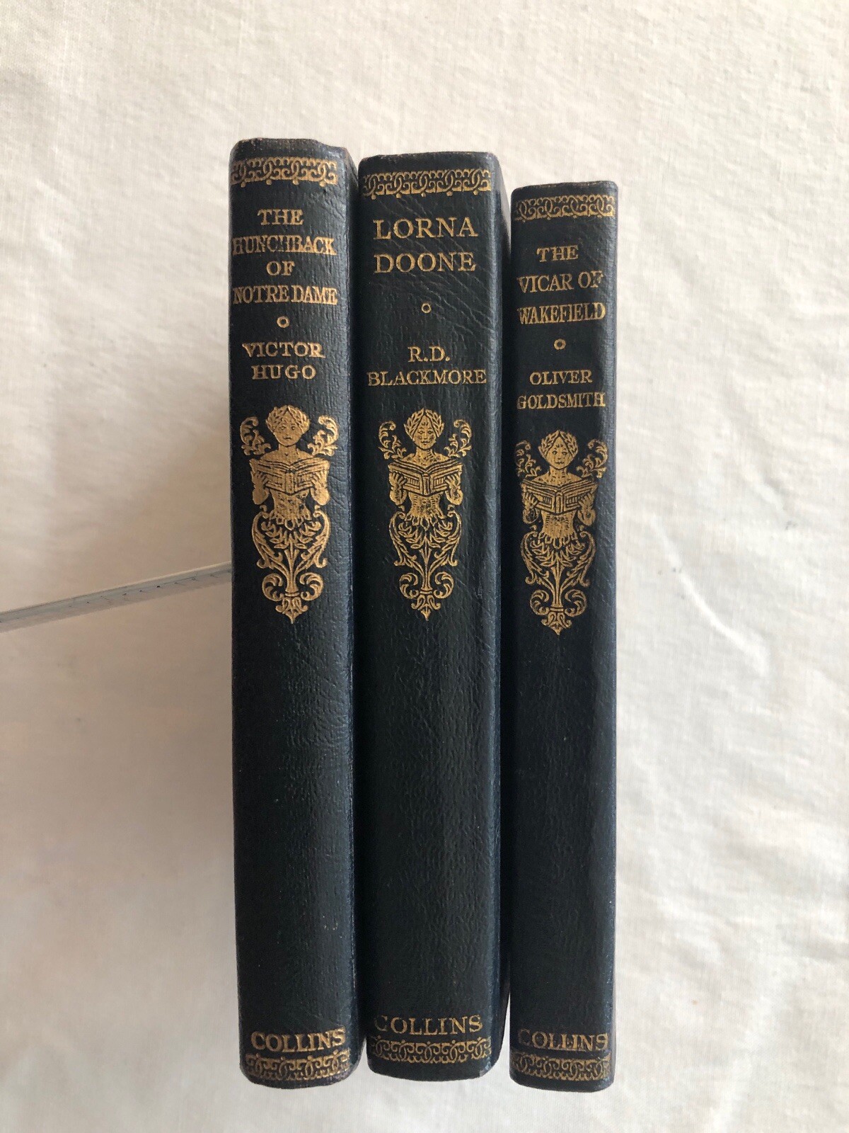 VTG Collins Clear-Type Press Book Lot of 3 (Hardcover)