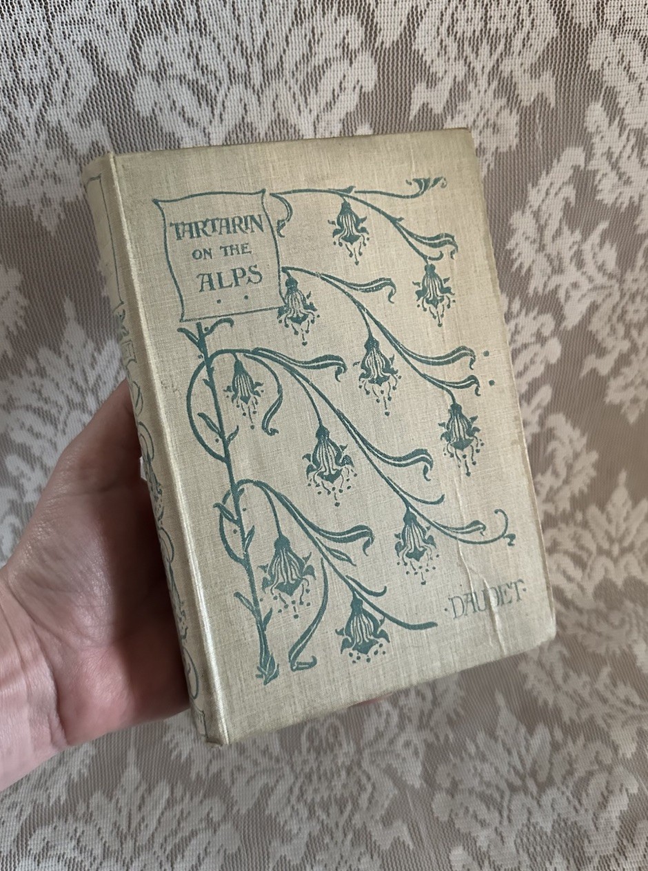 1896 Tartarin on the Alps Daudet First English Antique Illustrated J M Dent