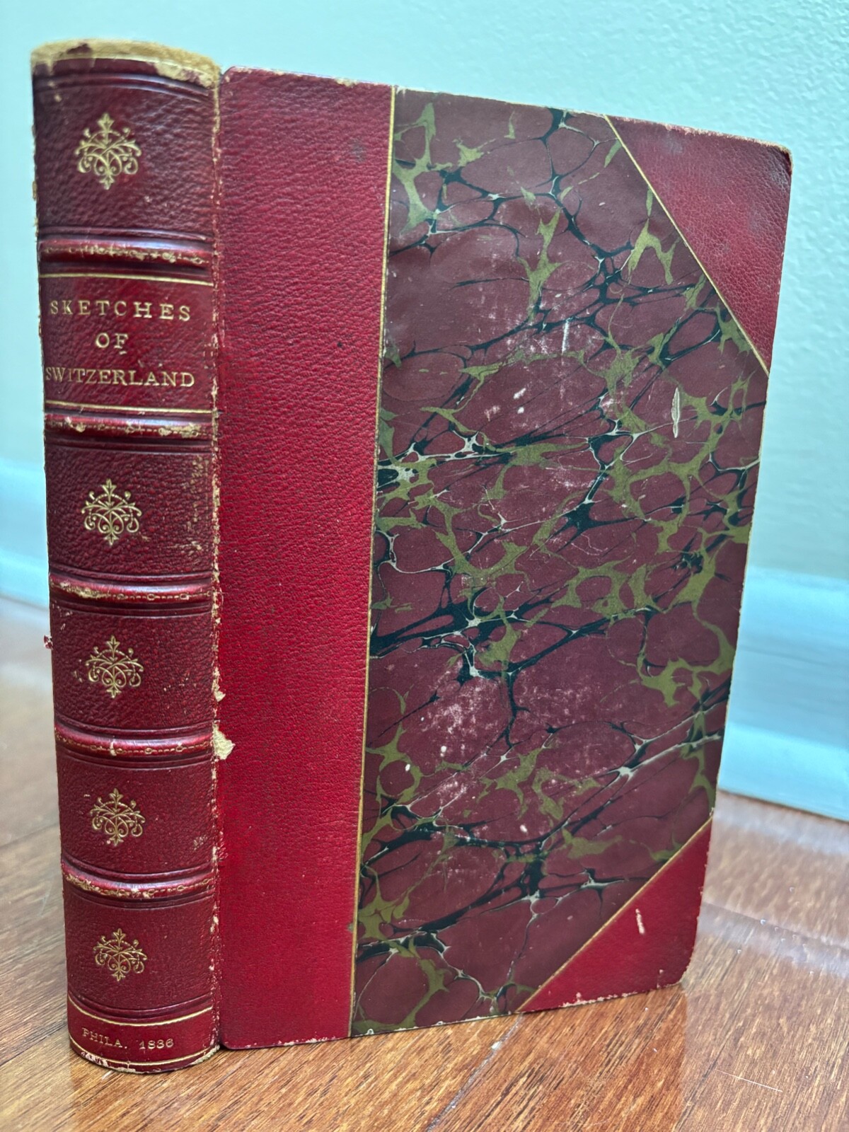 SKETCHES OF SWITZERLAND by AN AMERICAN (COOPER) VOLS. 1 & 2 1836 1st ED. ANTIQUE