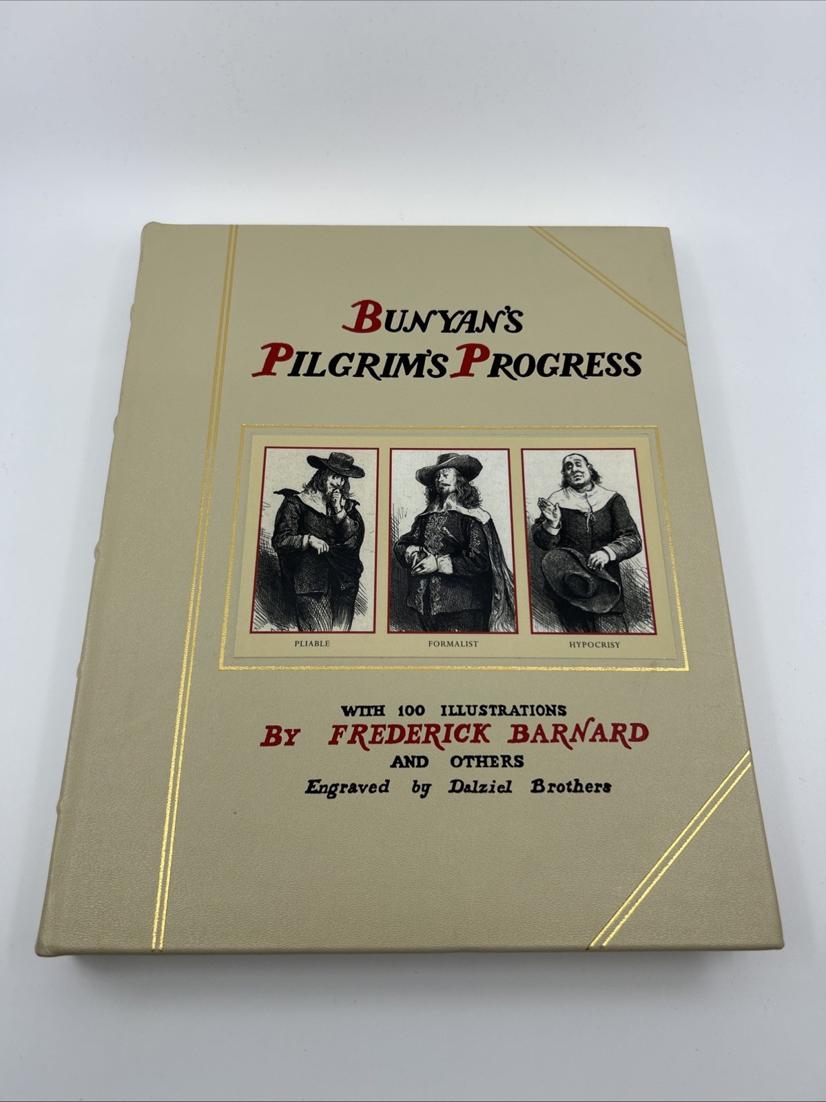 EASTON PRESS Bunyan’s Pilgrim’s Progress Leather DLE Deluxe Illustrated Barnard