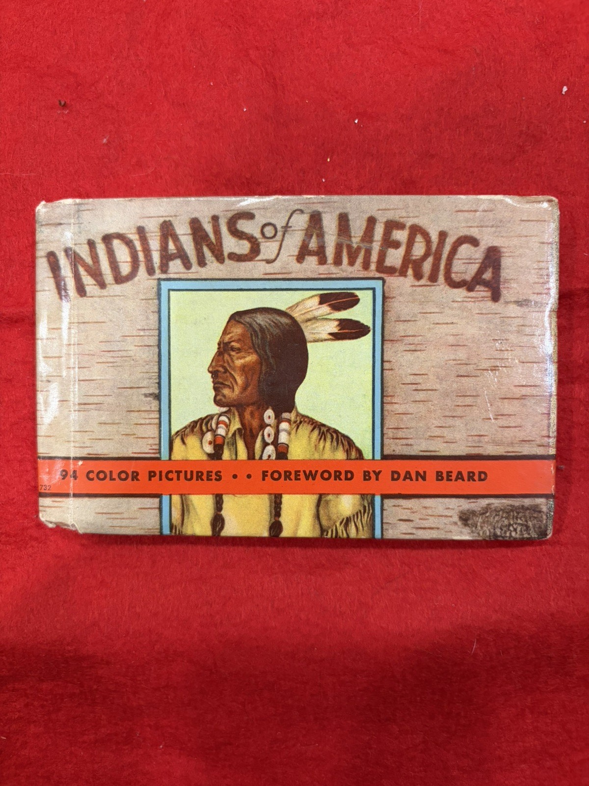 Indians of America Book 1994 Foreword By Dan Beard Native American