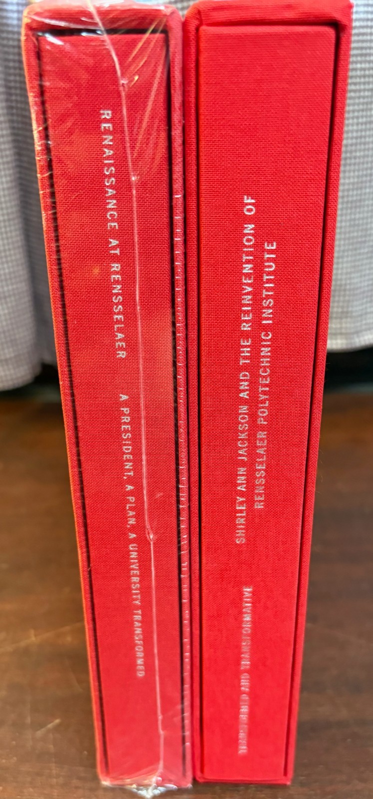 841: TWO Rensselaer Polytechnic Institute (RPI) Books in Slipcases 2022 / 2011