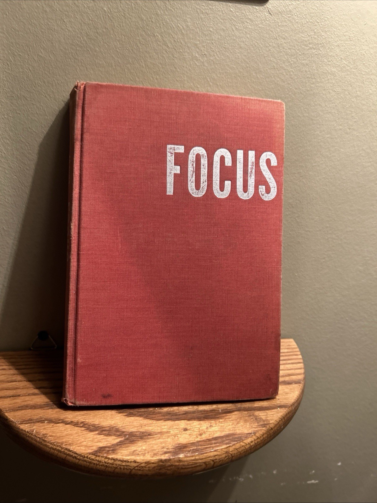 1945 Focus by Arthur Miller 1st Ed Book Find Club