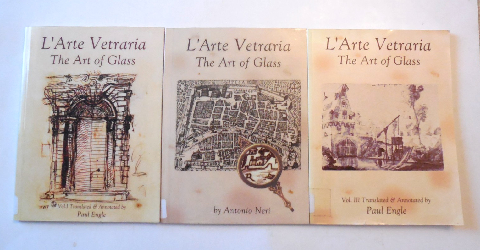 L’Arte Vetraria The Art of Glass 3-Volume Set by Antonio Neri PB Paul Engle