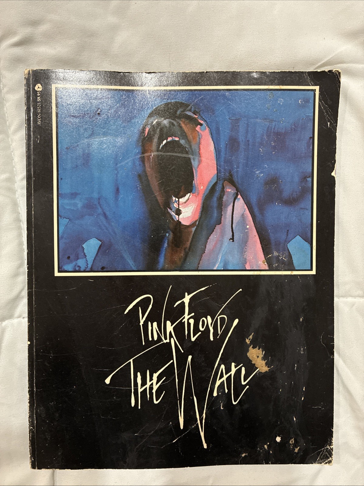 Pink Floyd The Wall 1982 Avon Books 1st Printing Roger Waters Lyrics Pictures