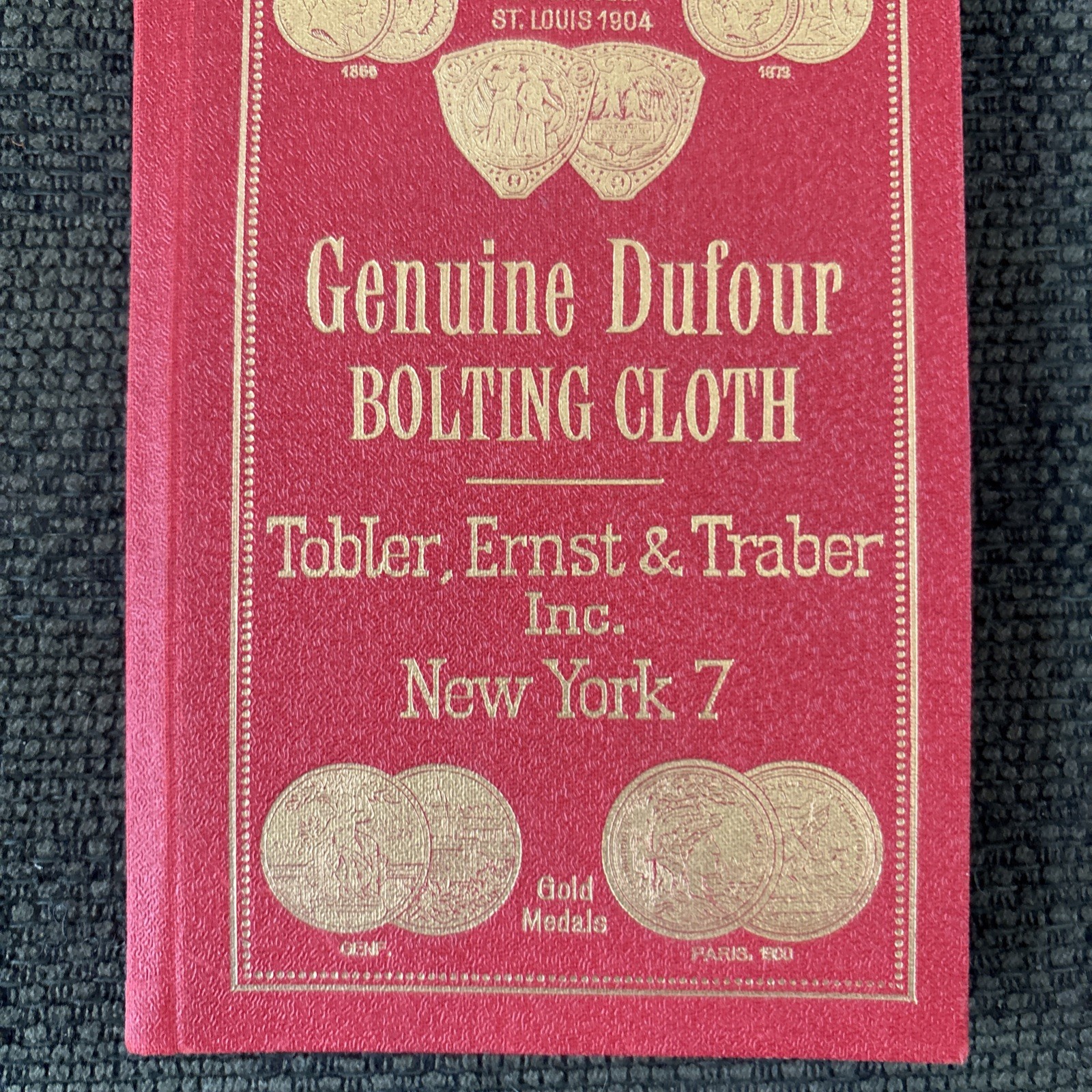 DUFOUR & Co, SWISS SILK BOLTING CLOTH, SAMPLE BOOK / TRADE CATALOGUE NEW YORK 7