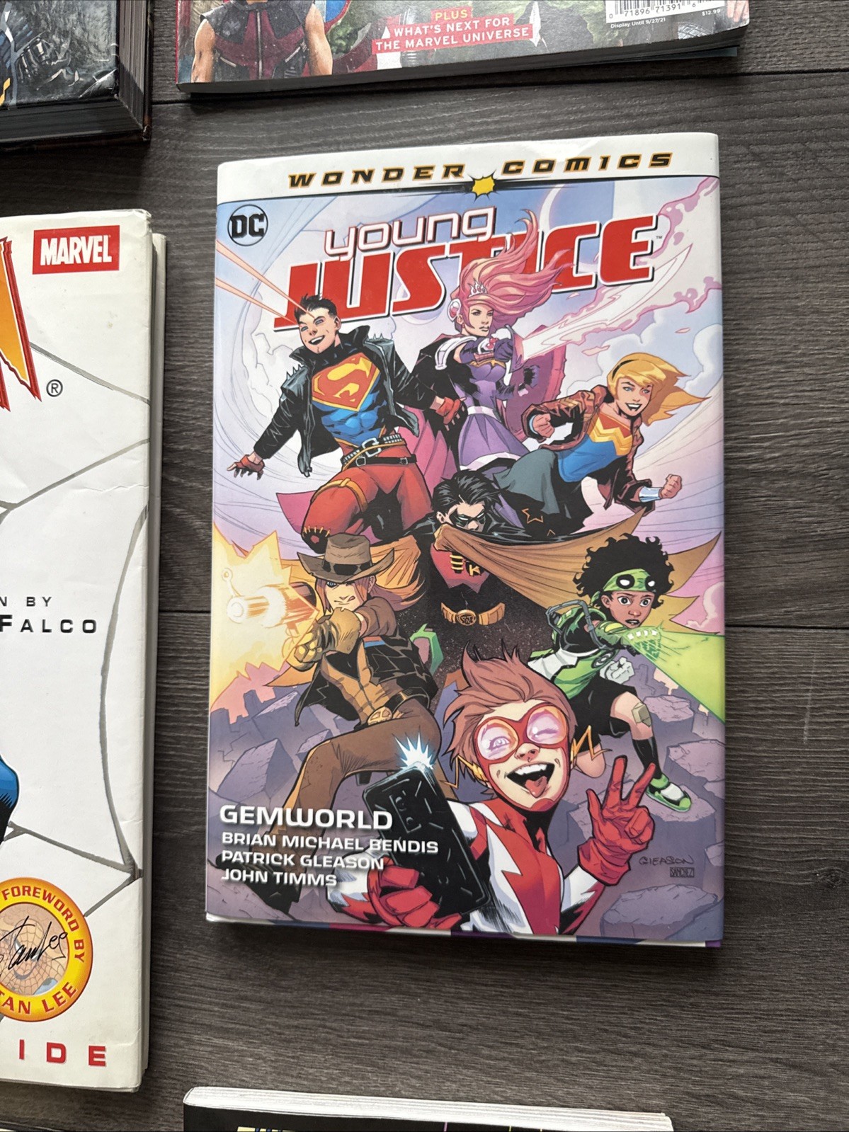 DC Comics Encyclopedia & Marvel Hardcover Books Lot Of 17