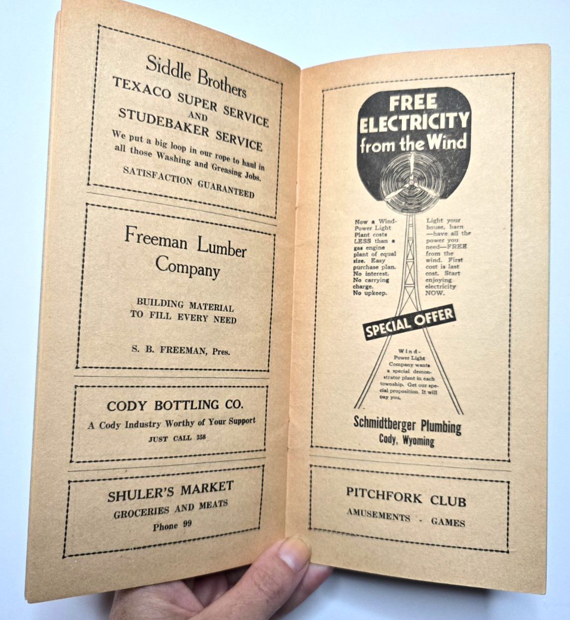 THE CODY STAMPEDE Souvenir Program / Thursday, July 1, 1937 CODY, WY Softcover
