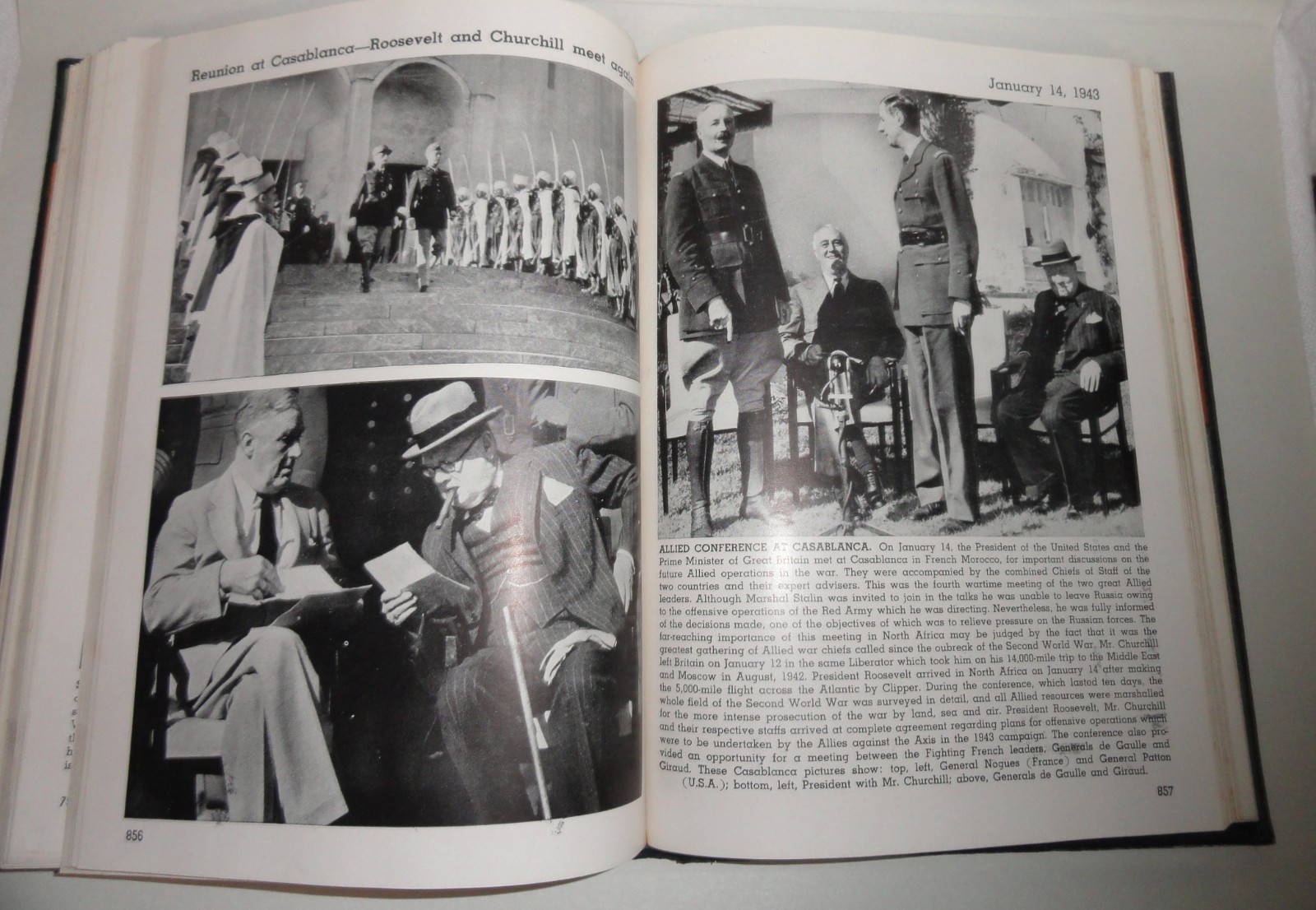 Pictorial History of the 2nd World War ~ 1-4 Volumes ~ WWII ~ co 1944
