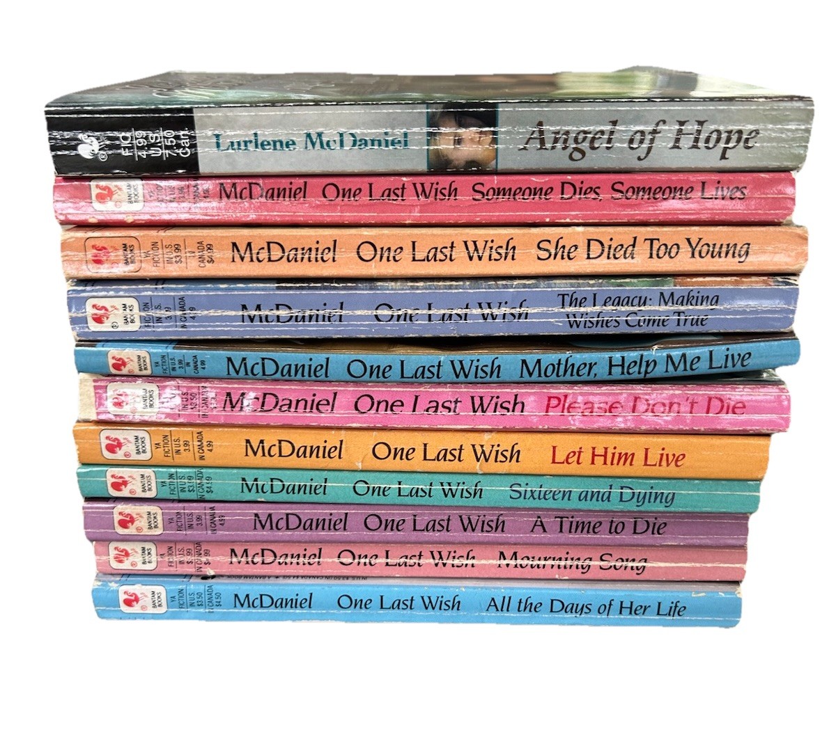 VTG Lurlene McDaniel Books Lot of 33 Most PB 1990s 2000s YA Books READ