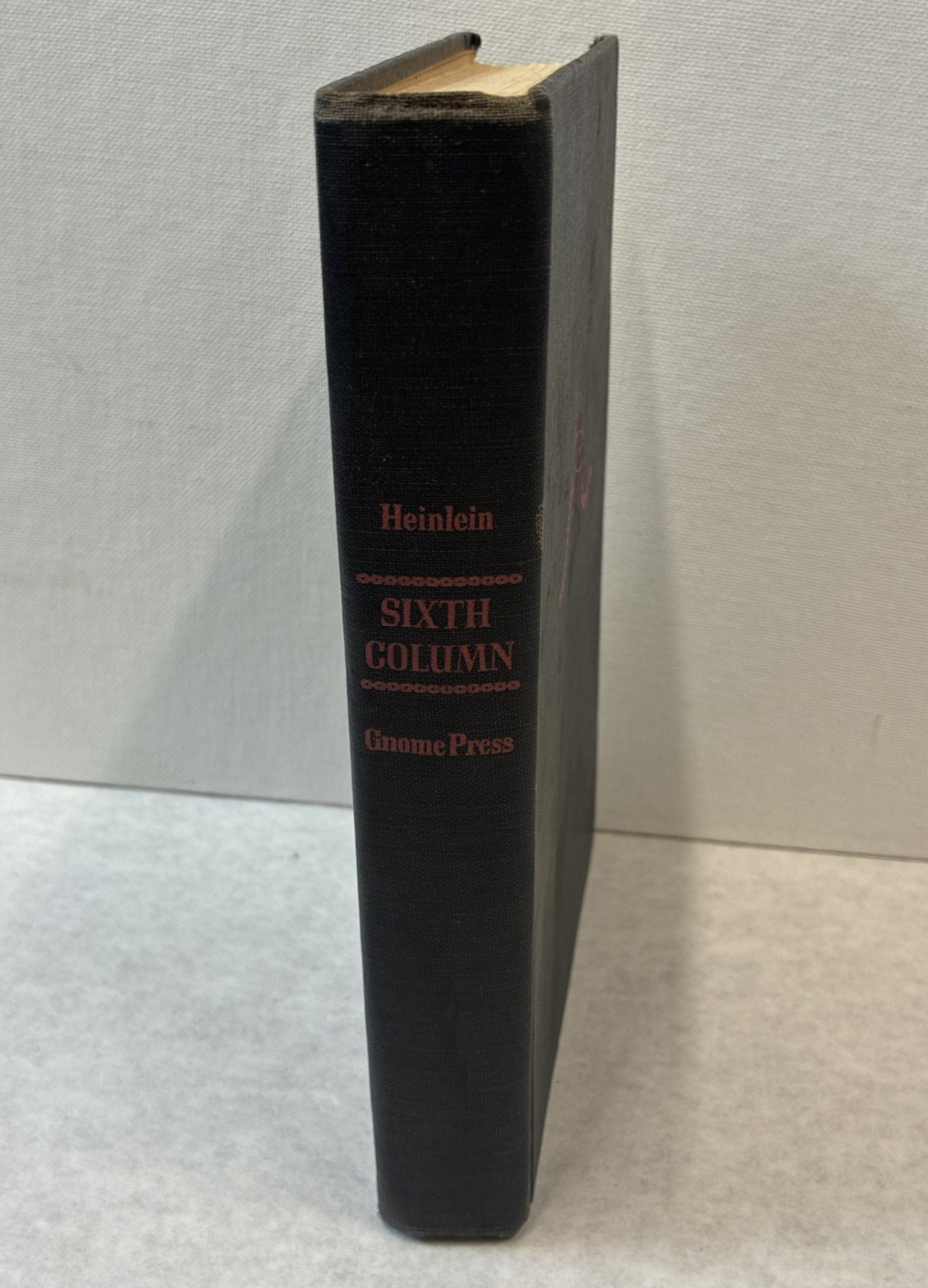 Sixth Column Robert A. Heinlein 1949 First Edition Vintage Hardcover No DJ