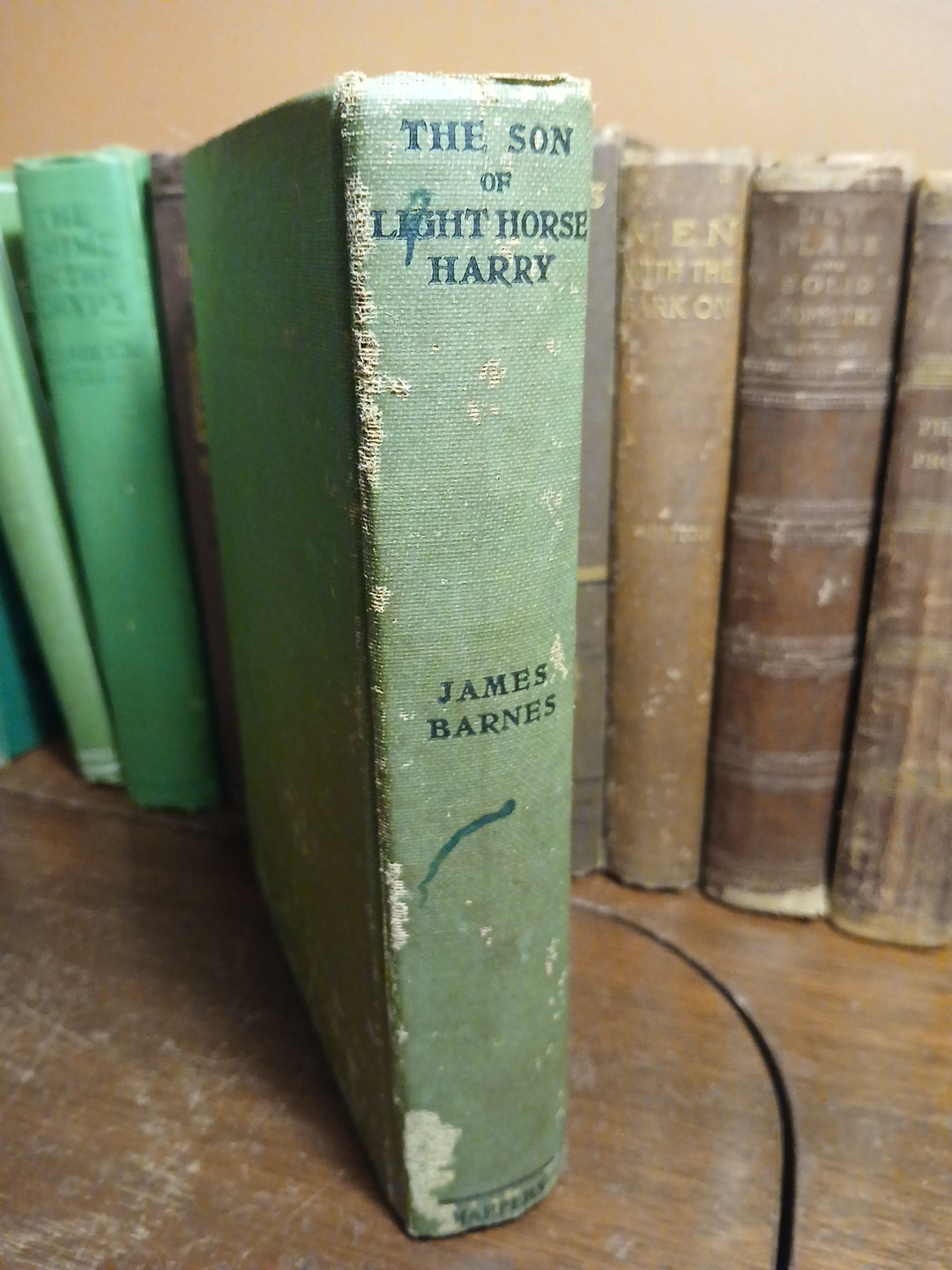 James Barnes The Son Of Light Horse Harry Civil War Robert E. Lee Book HC 1904