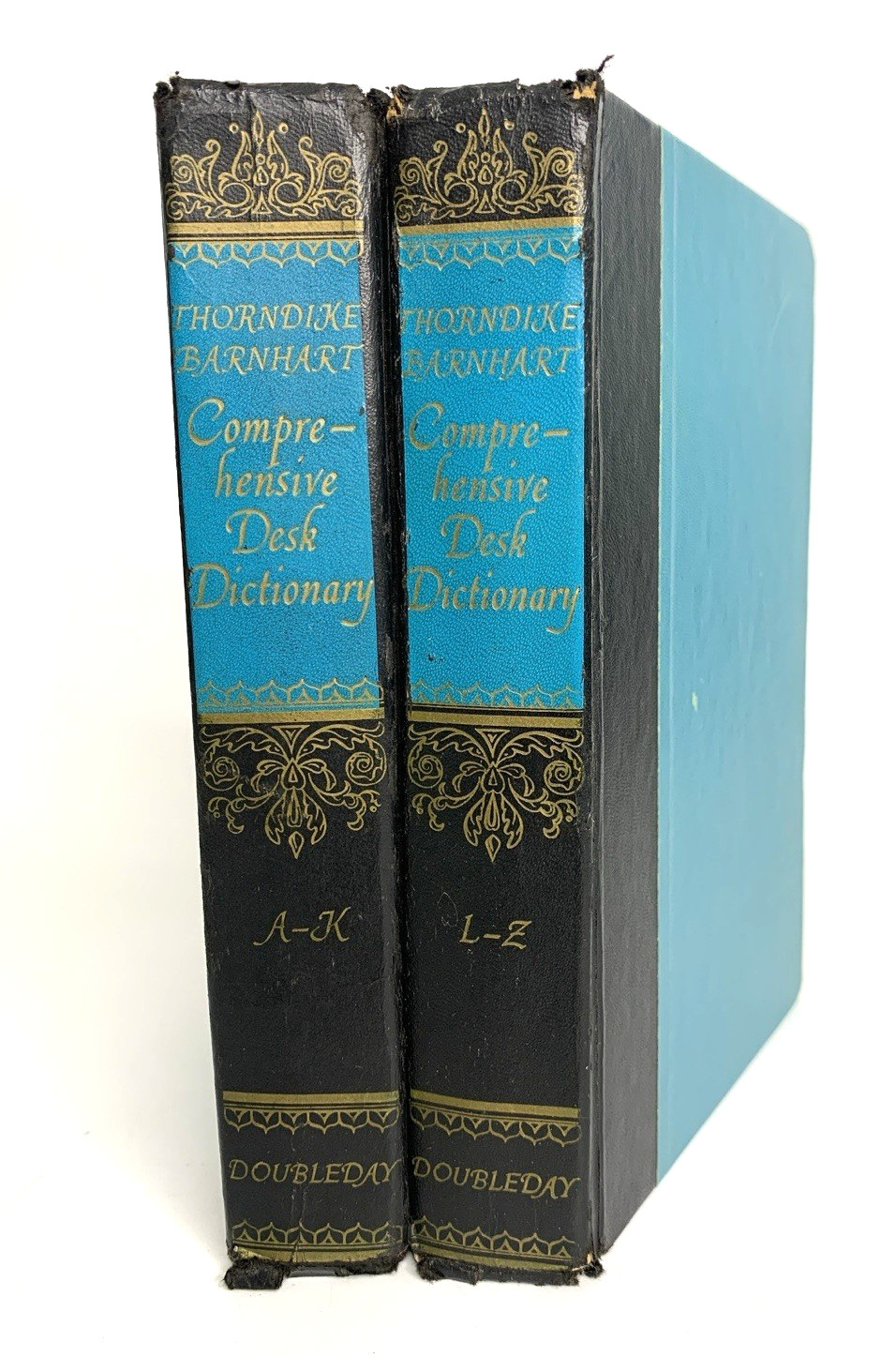Thorndike Barnhart Comprehensive Dictionary Deluxe Edition 1962 2 Vol Set