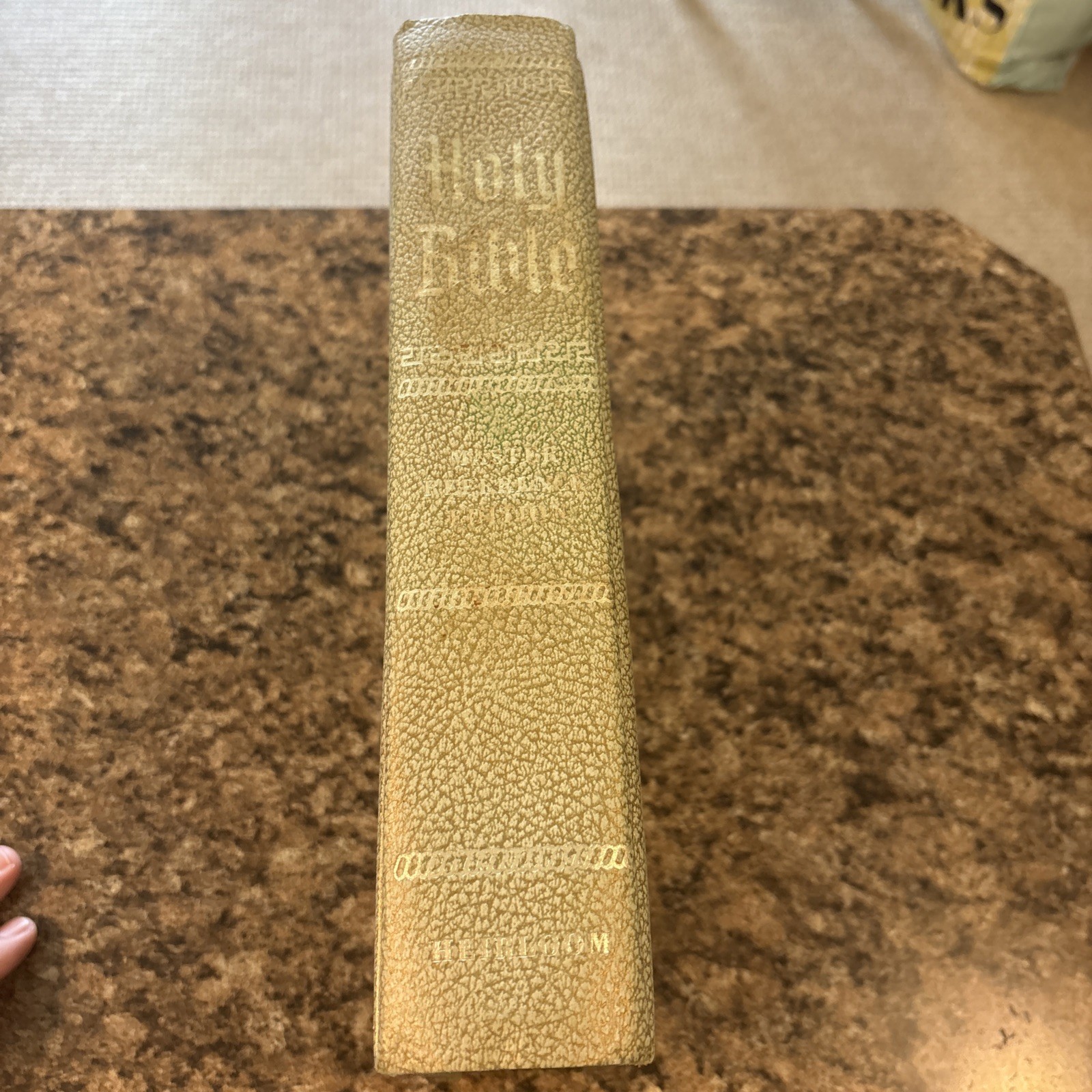 Bible 1971 Heirloom Master Reference Edition Red Letter Pictorial Hardcover