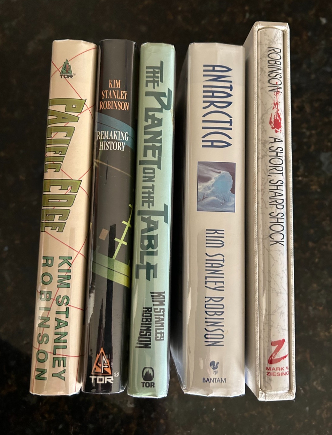 Kim Stanley Robinson 5 Book HC Collection Signed 1st Edition 1st Printing