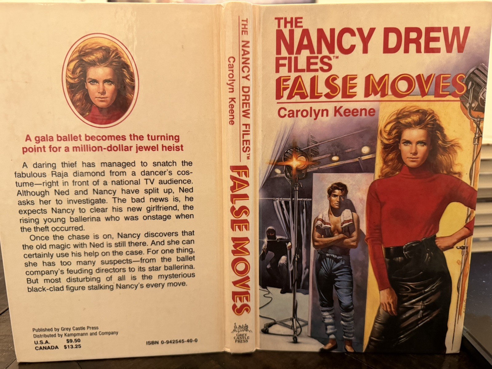 Nancy Drew Files – Hardcover Complete 10 Book Set Grey Castle Press Like New